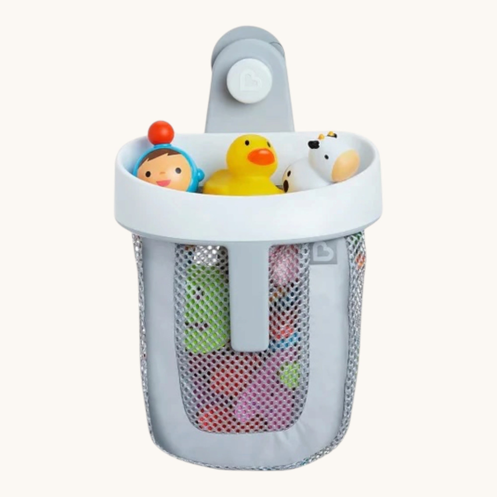 Organizador de juguetes para el baño