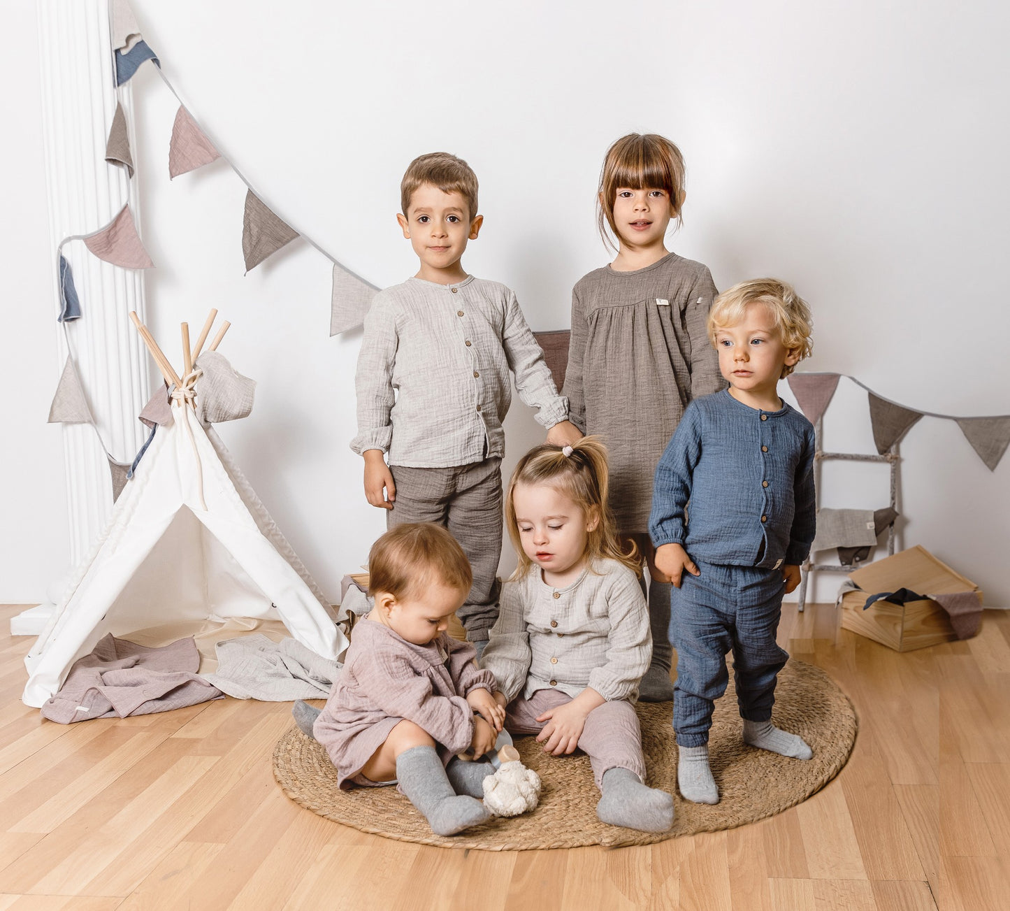 Camisa Vestido nude Munich