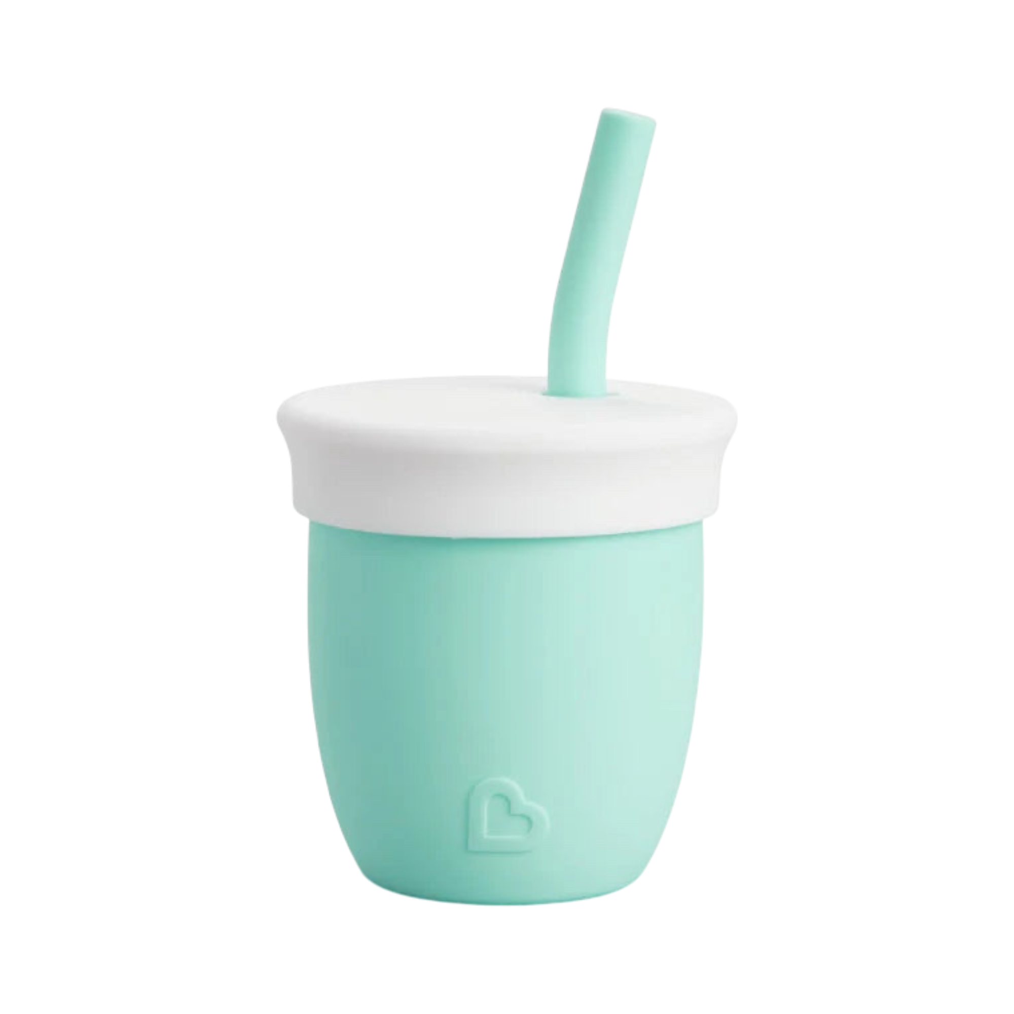 Training cup with straw