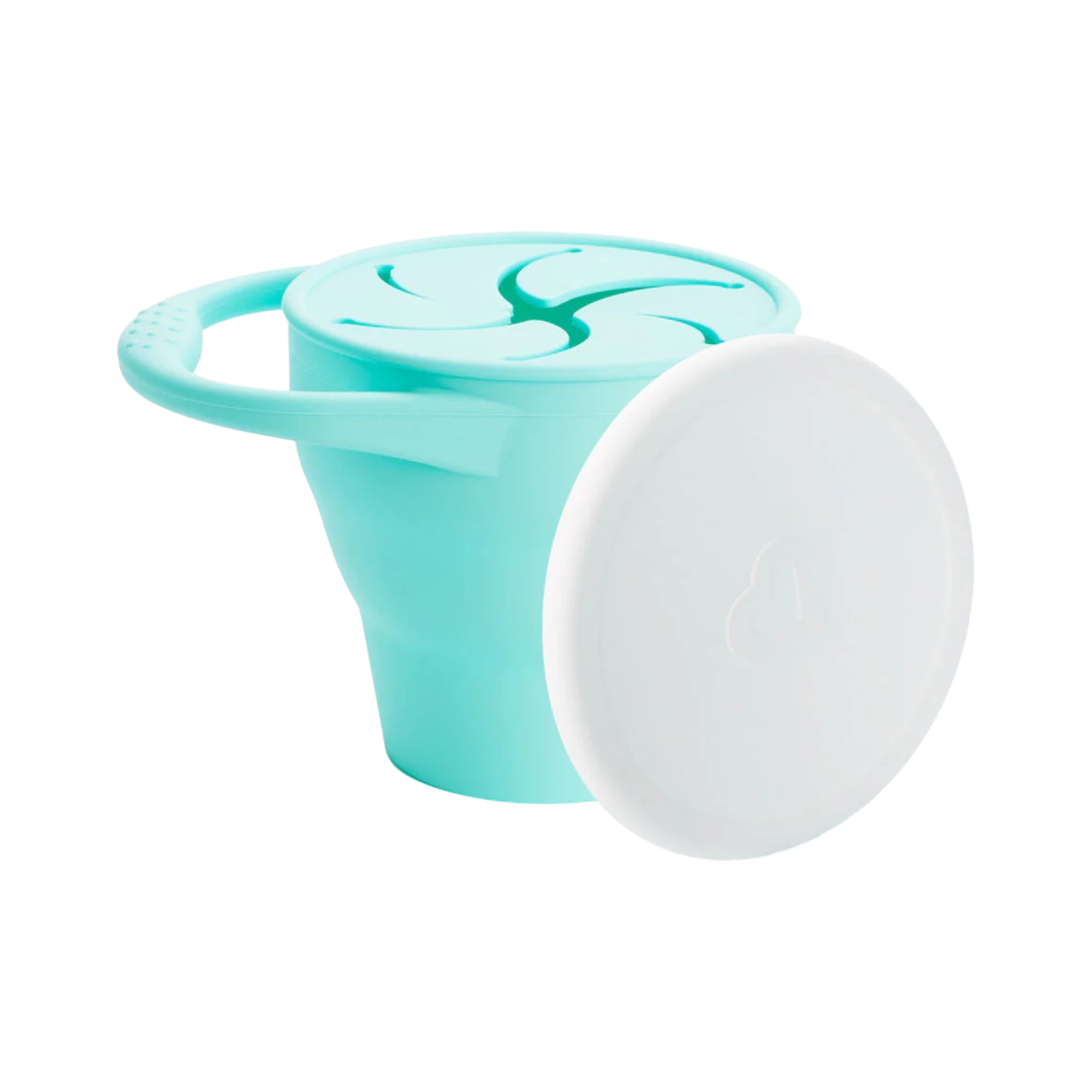 Snack catcher with lid mint