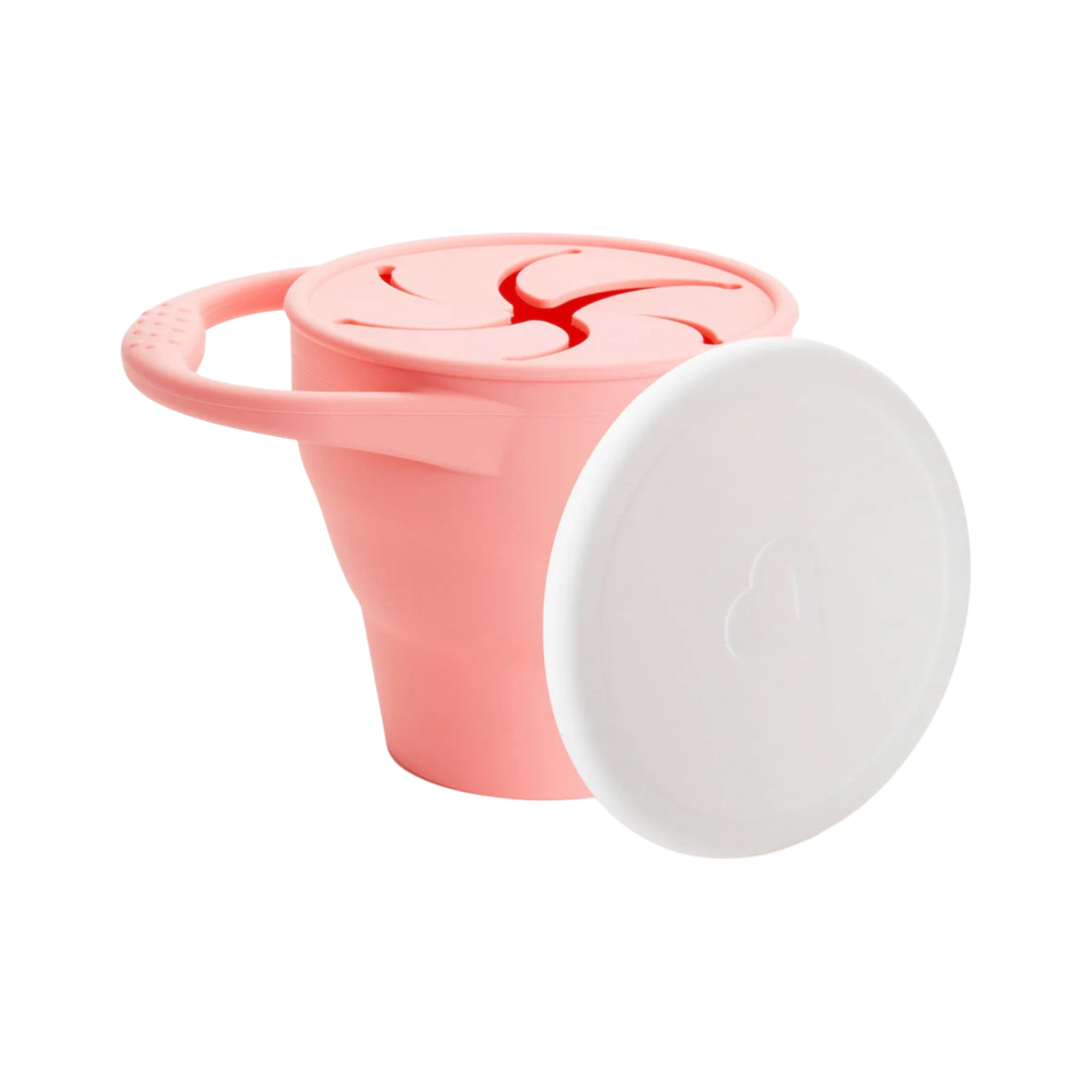 Snack catcher with lid