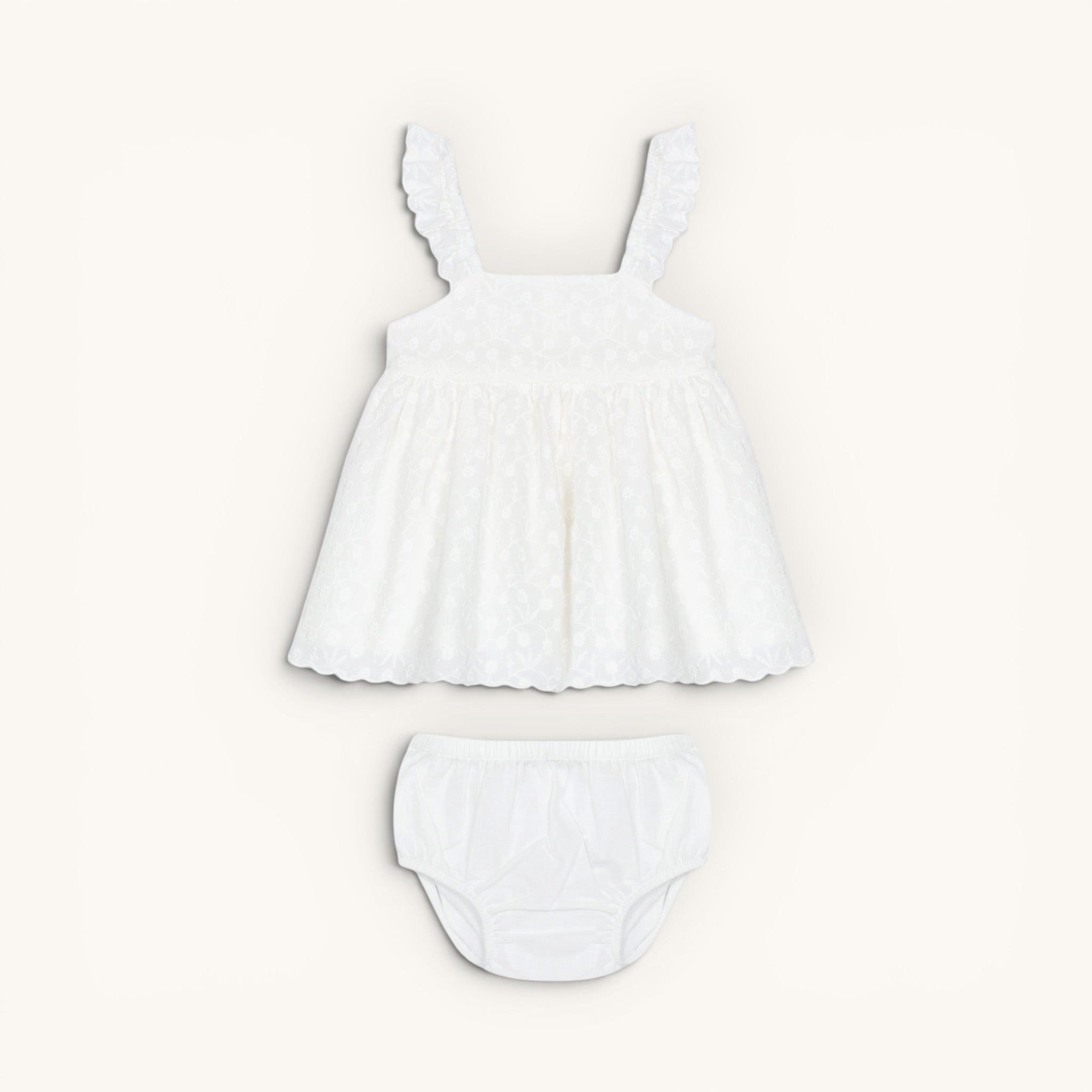 Crème Dentelle Dress