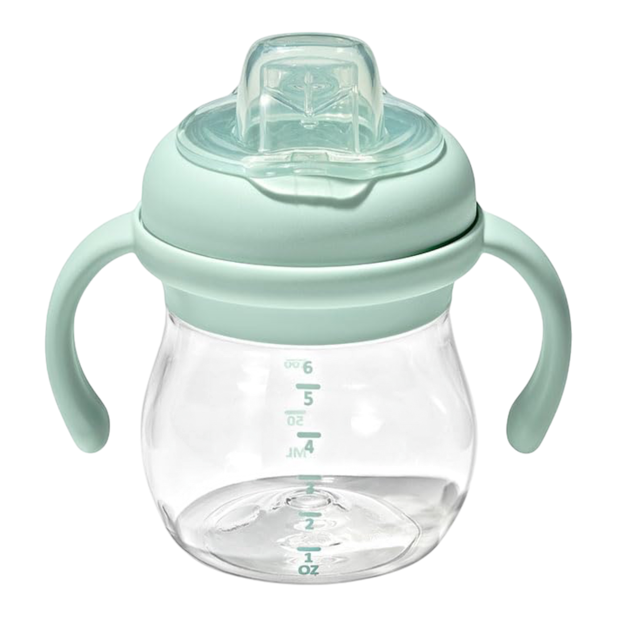 Transitions soft spout sippy cup with removable handles 6 oz opal