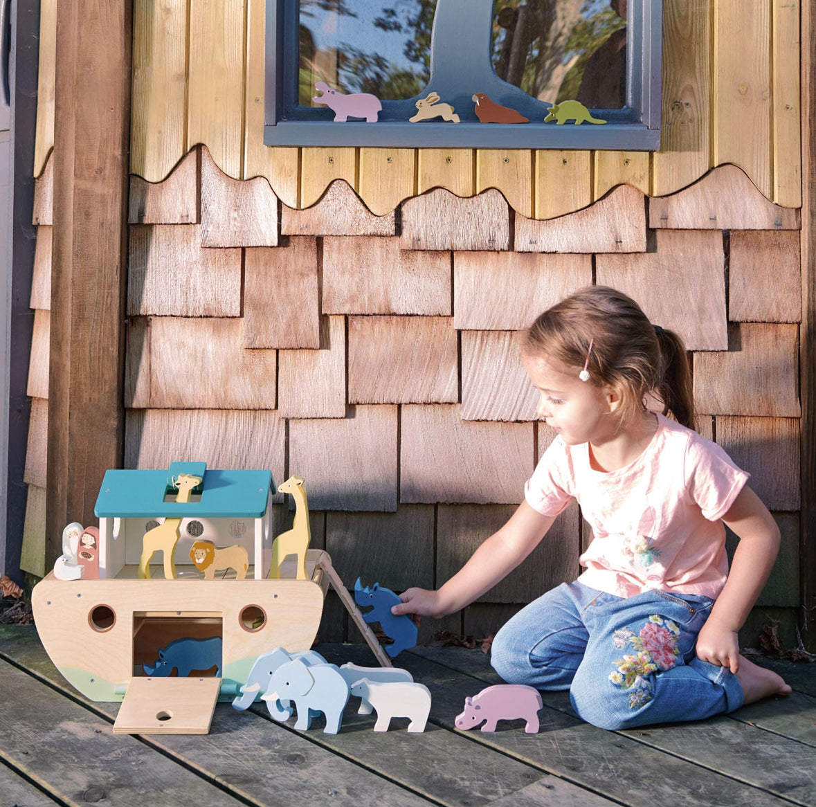 NOAH'S WOODEN ARK
