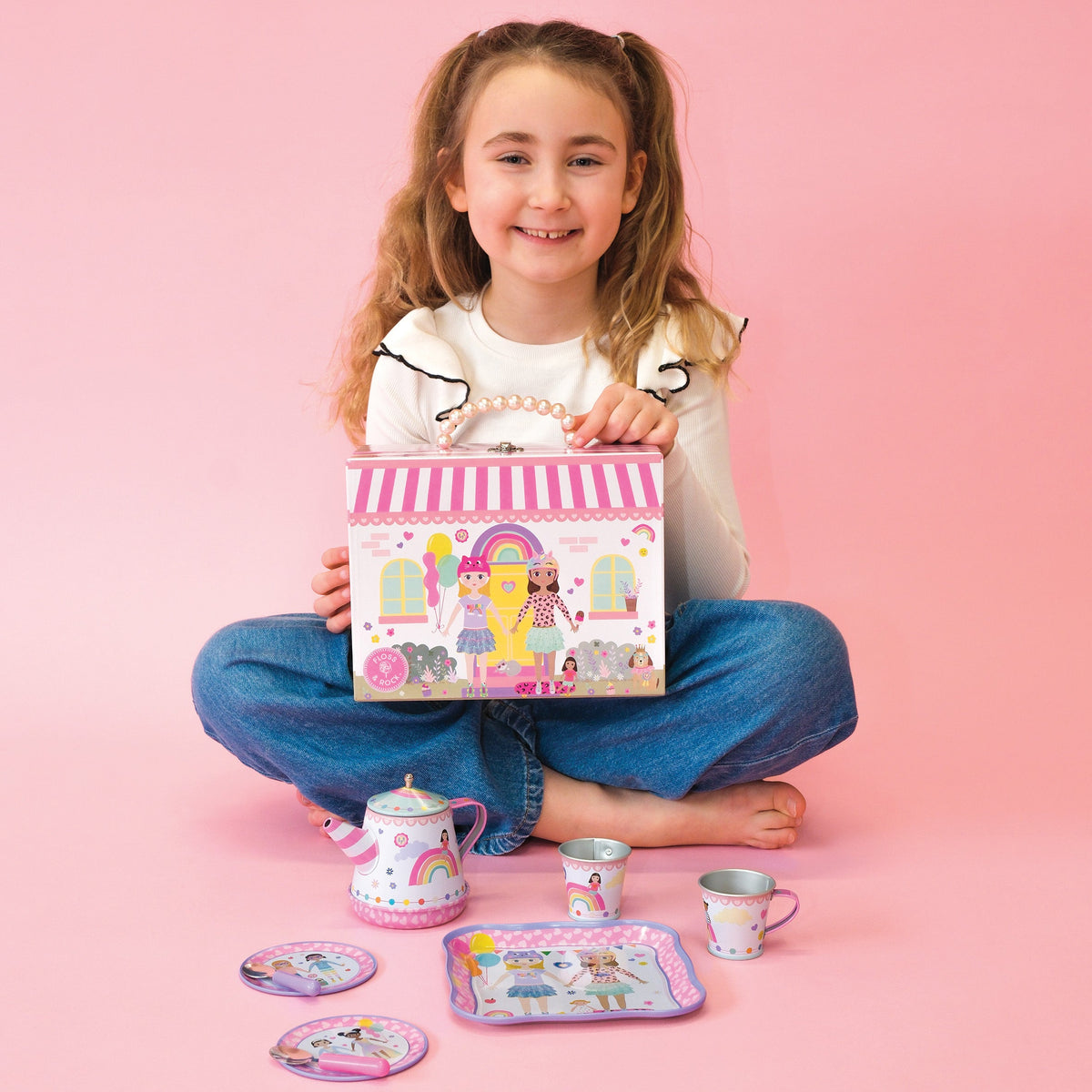 9 Piece Musical Tea Set - Best Friends
