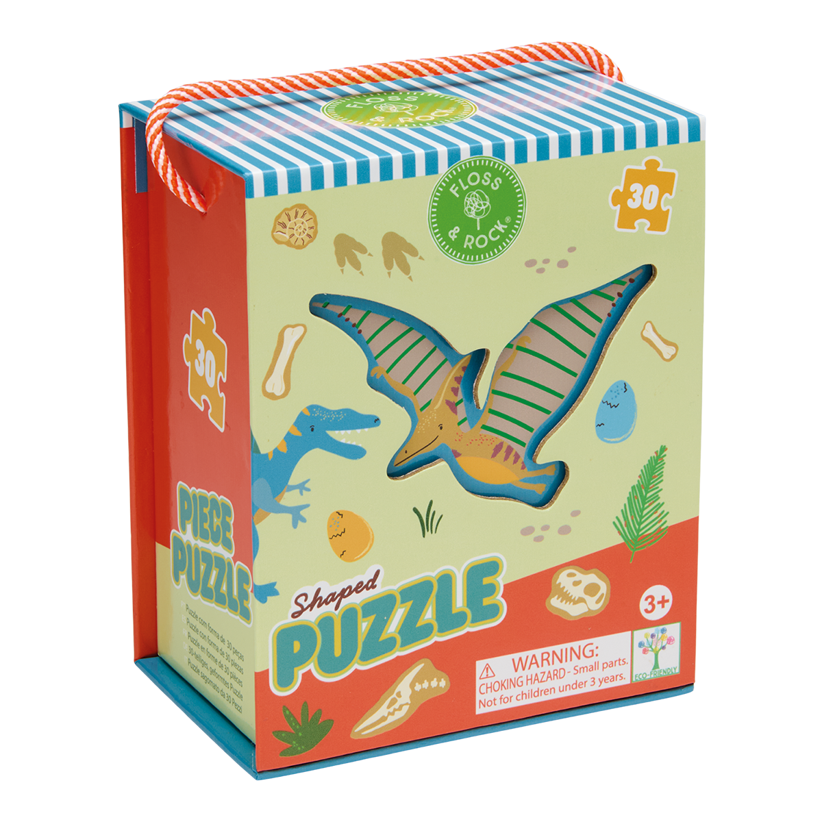 30 Piece Shaped Jigsaw - Dino