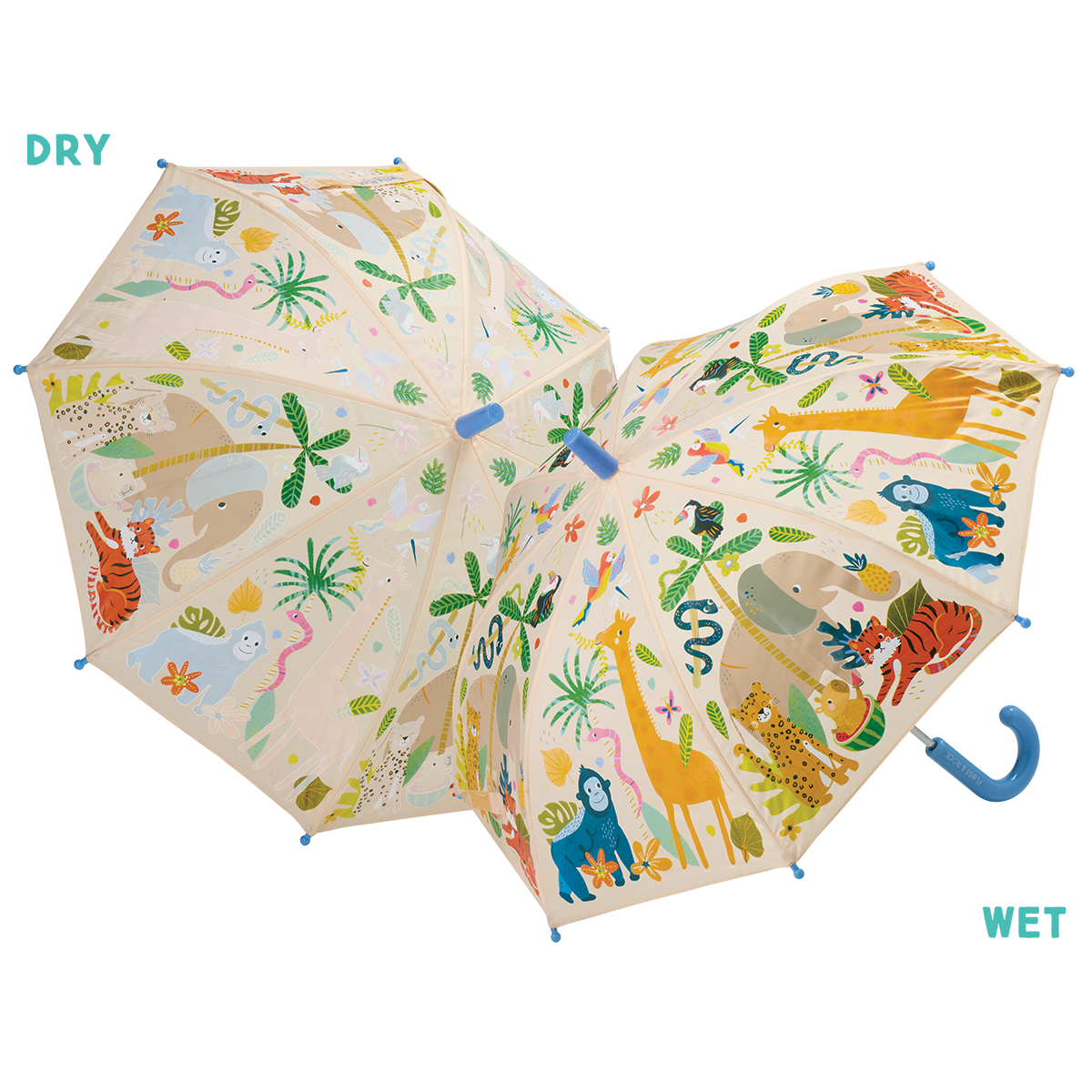 Colour Changing Umbrella - Jungle