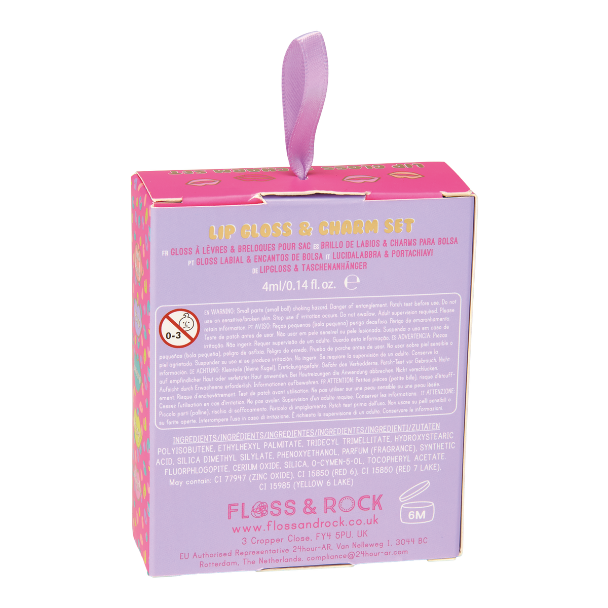 Fashion Friends Lip Gloss & Charm