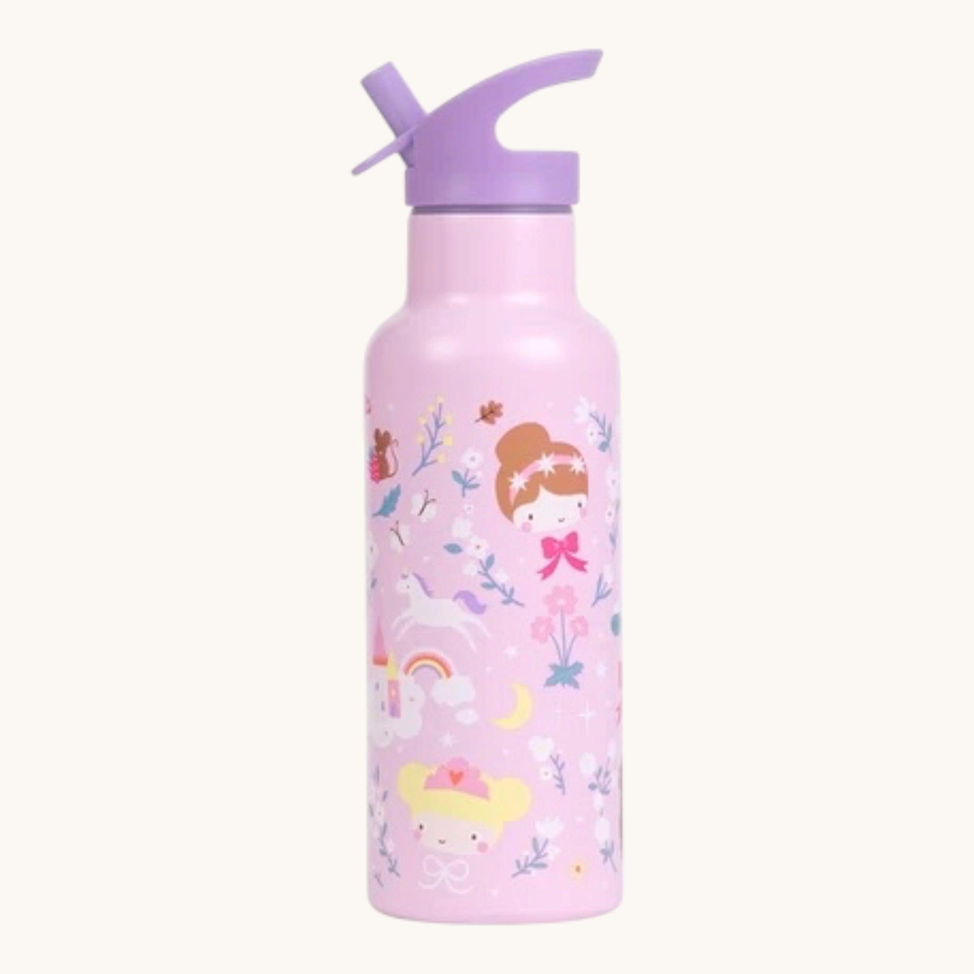 Stainless steel drink bottle: PRINCESSES