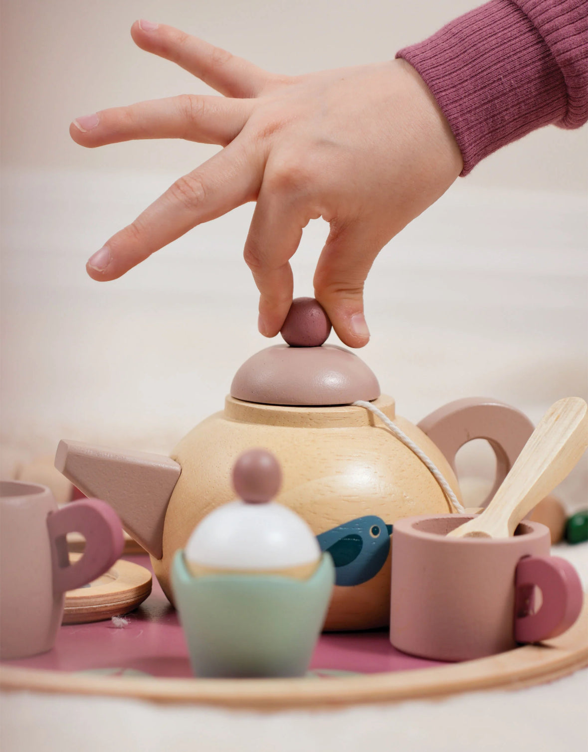 MINI CHEF BIRDIE TEA SET
