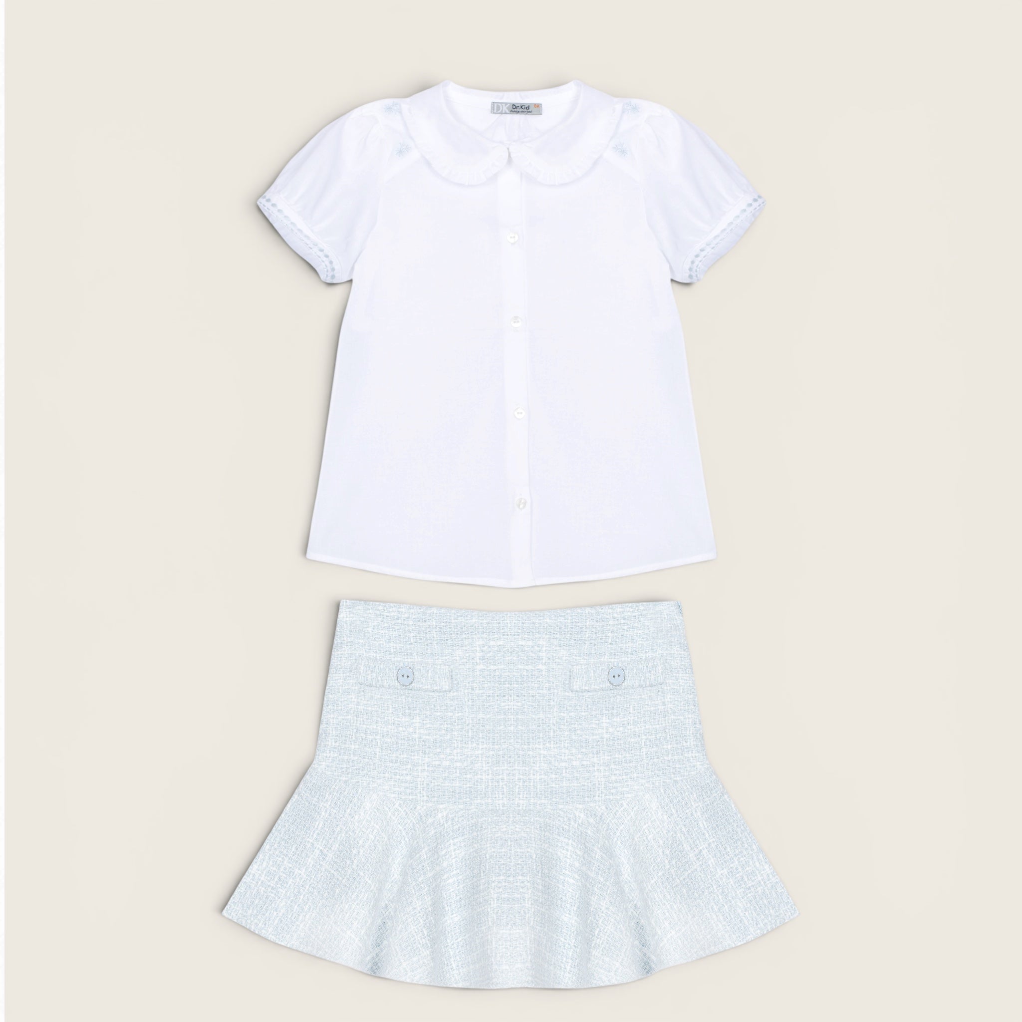 Marinière Broderie Blouse