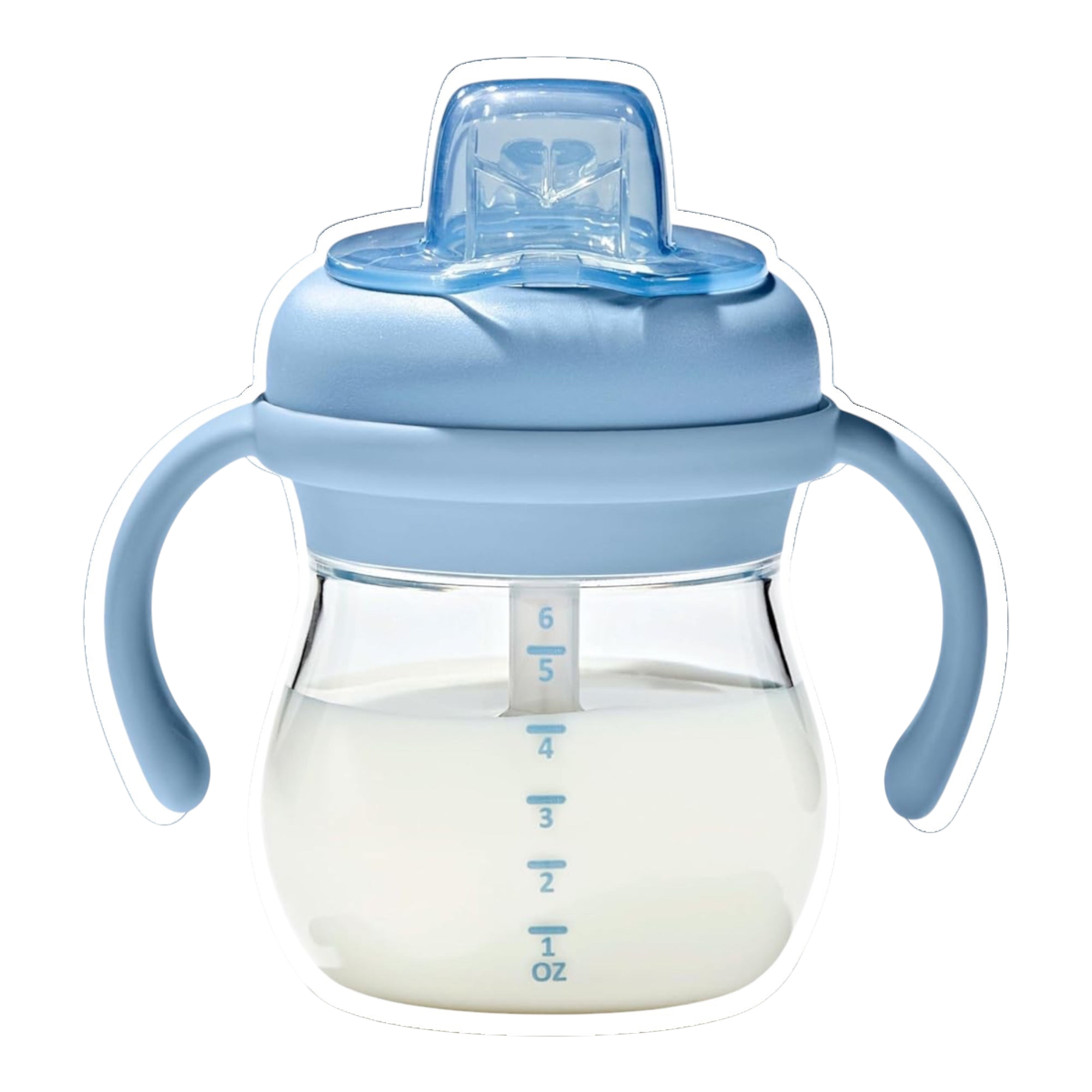 Transitions soft spout sippy cup with removable handles 6 oz dusk