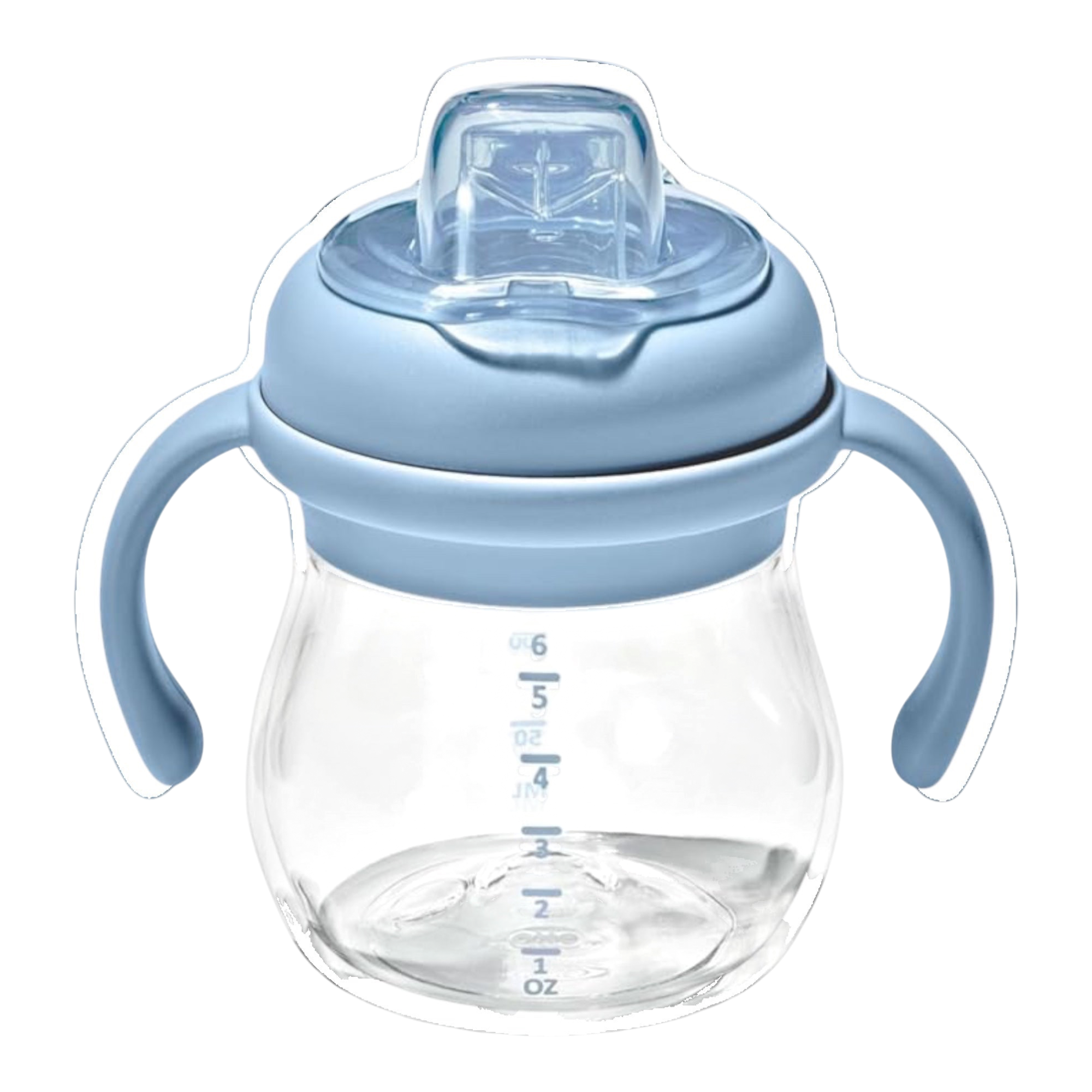 Transitions soft spout sippy cup with removable handles 6 oz dusk