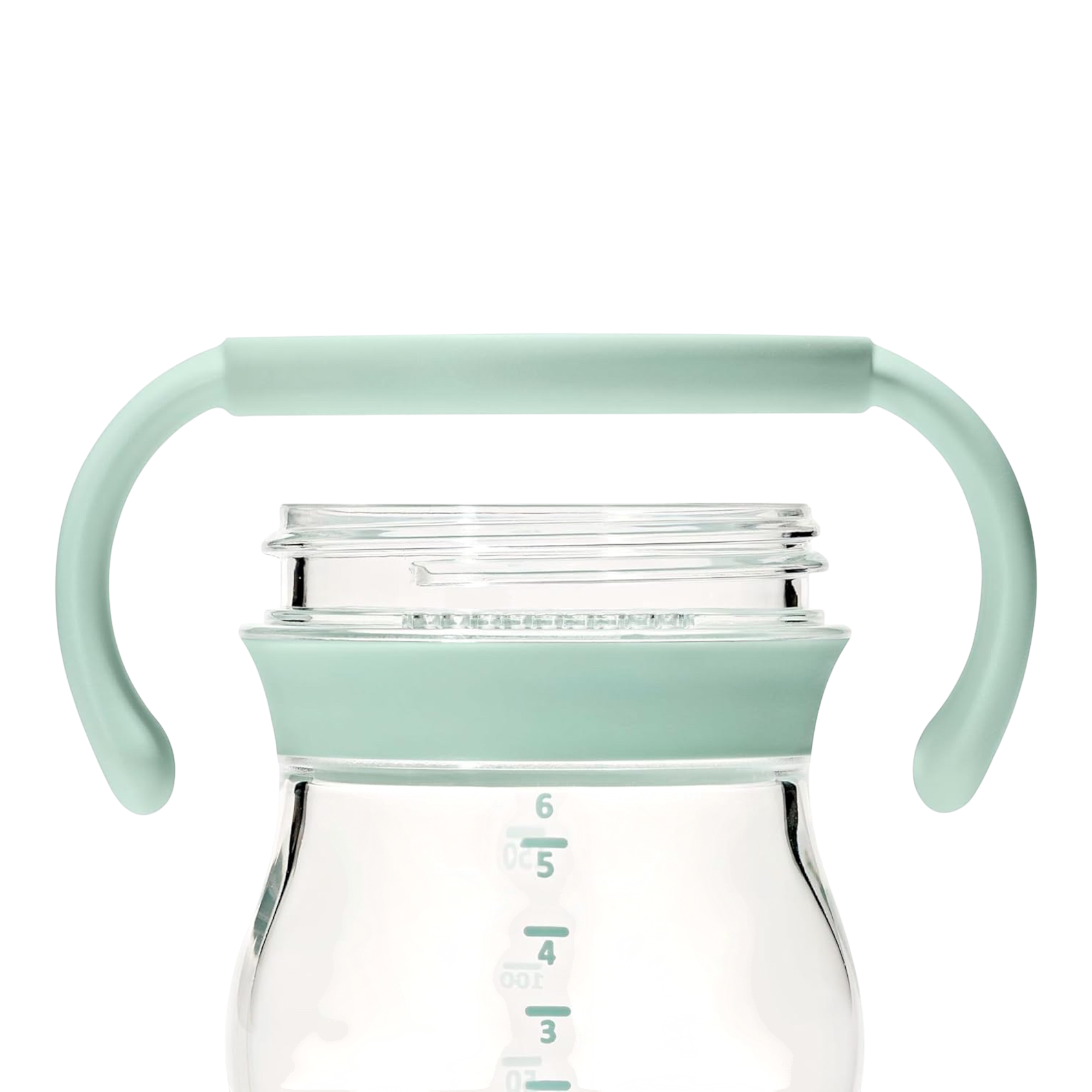 Transitions soft spout sippy cup with removable handles 6 oz opal