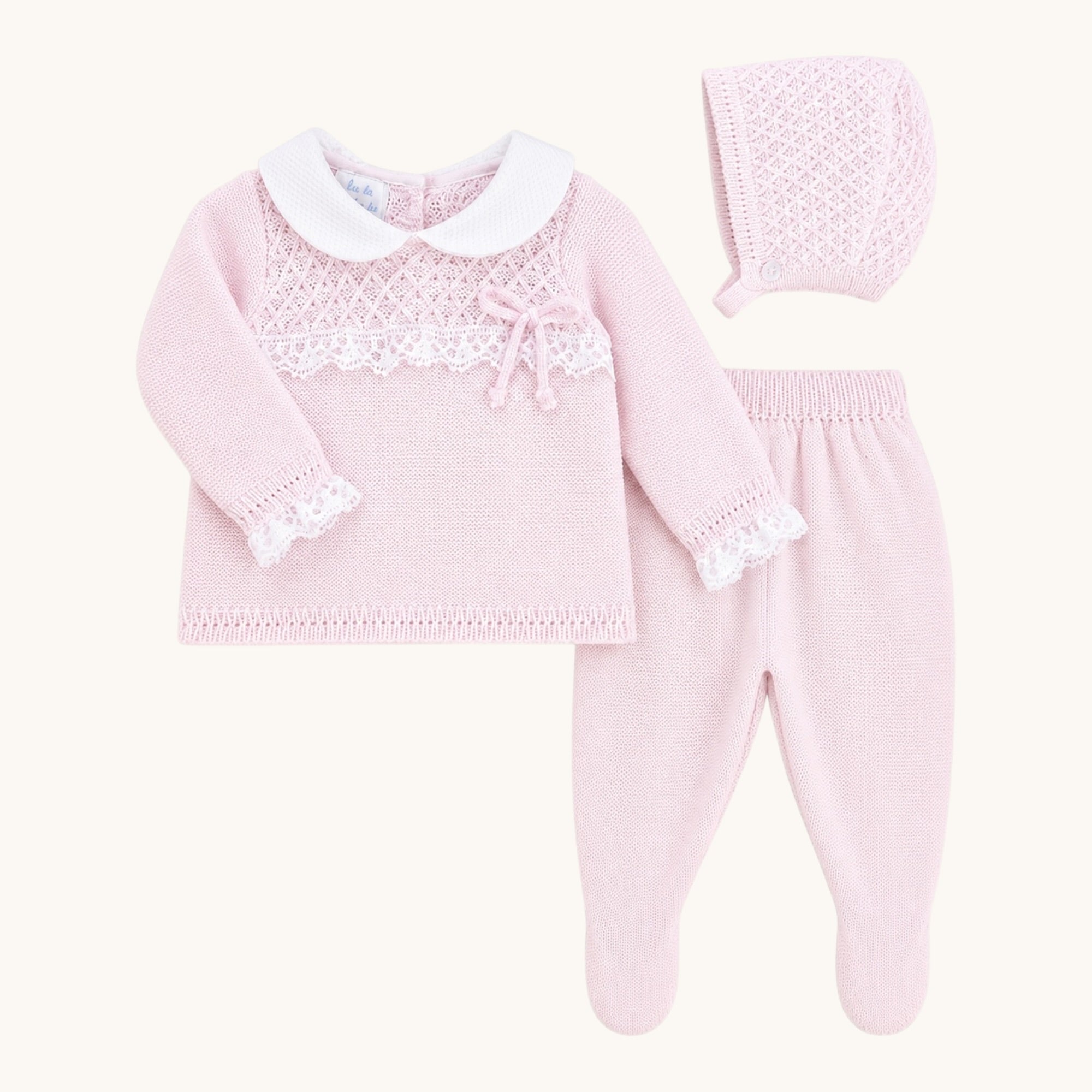 Baby Knit Set Pink