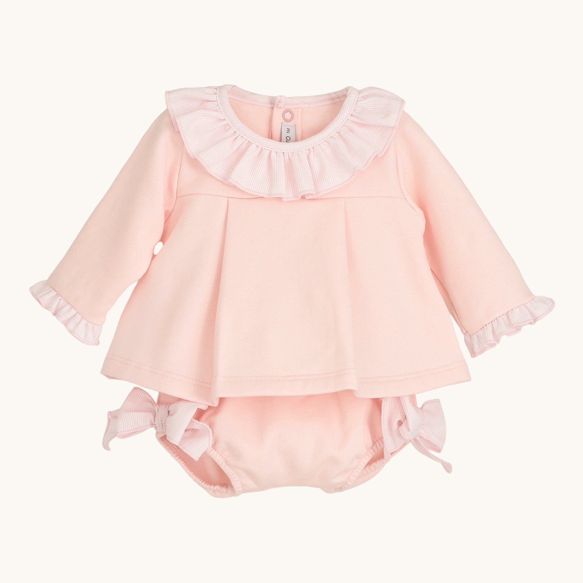 Conjunto Pololo Rosa Calamaro