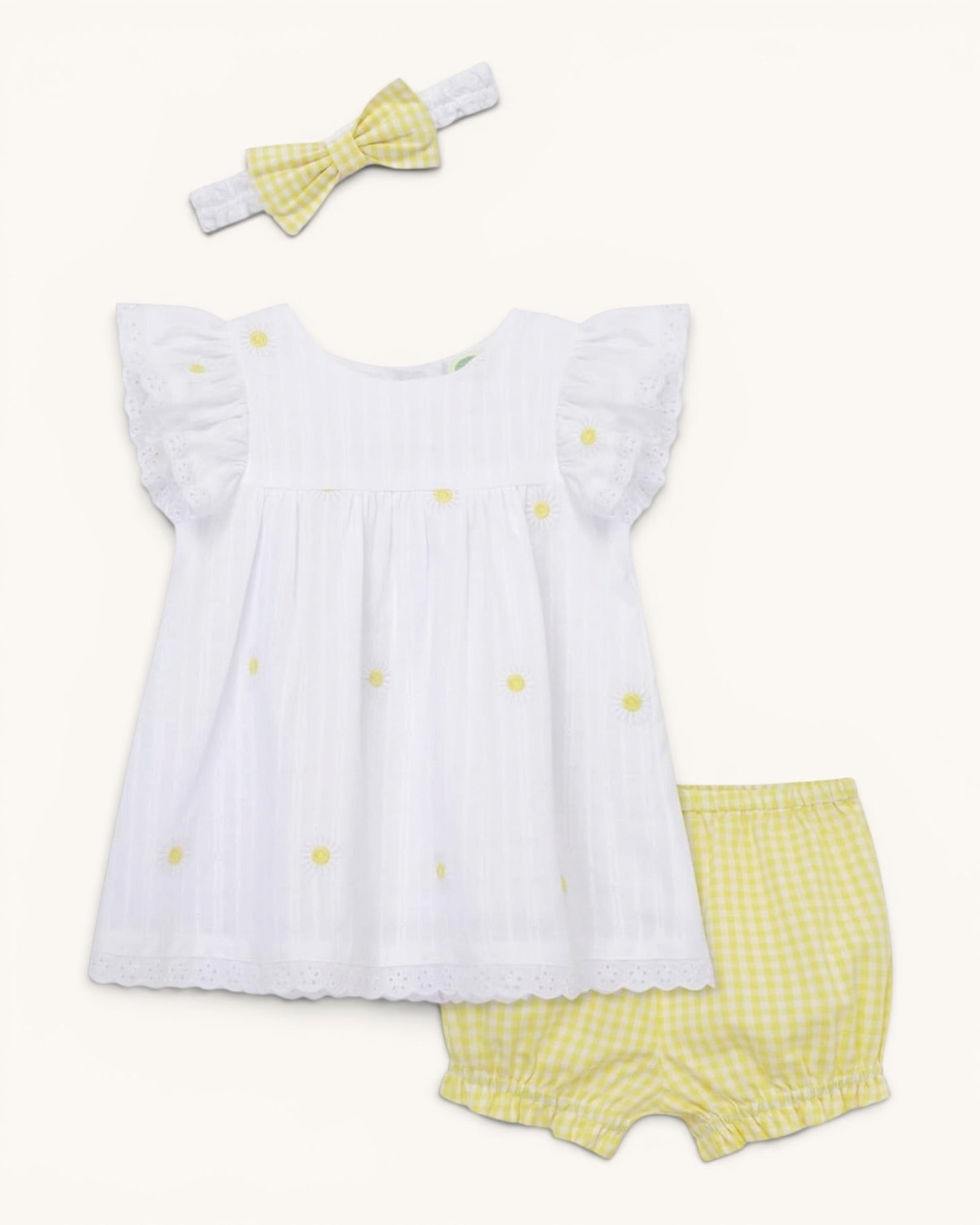 Daisy Texture Sunsuit