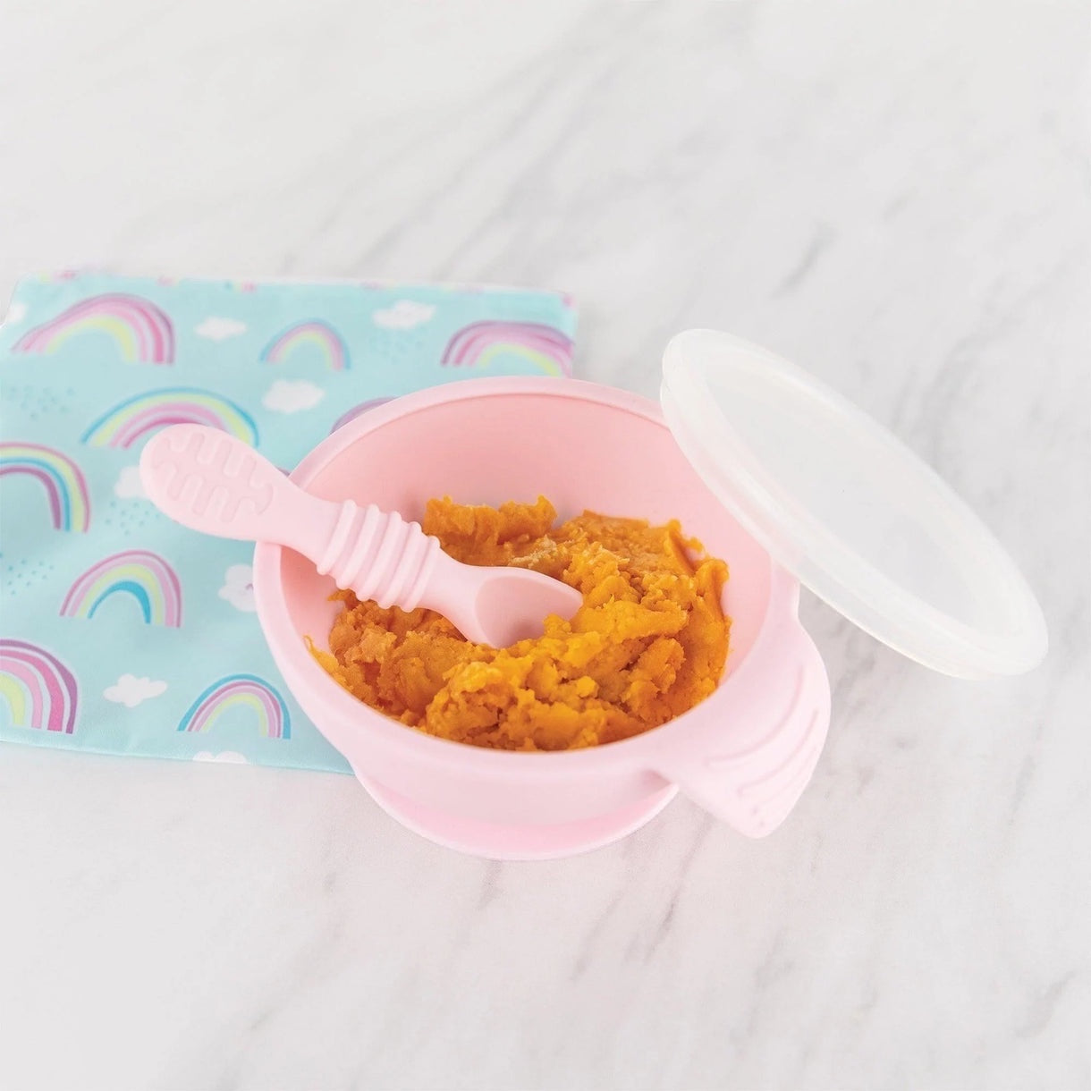 First Feeding Set Pink