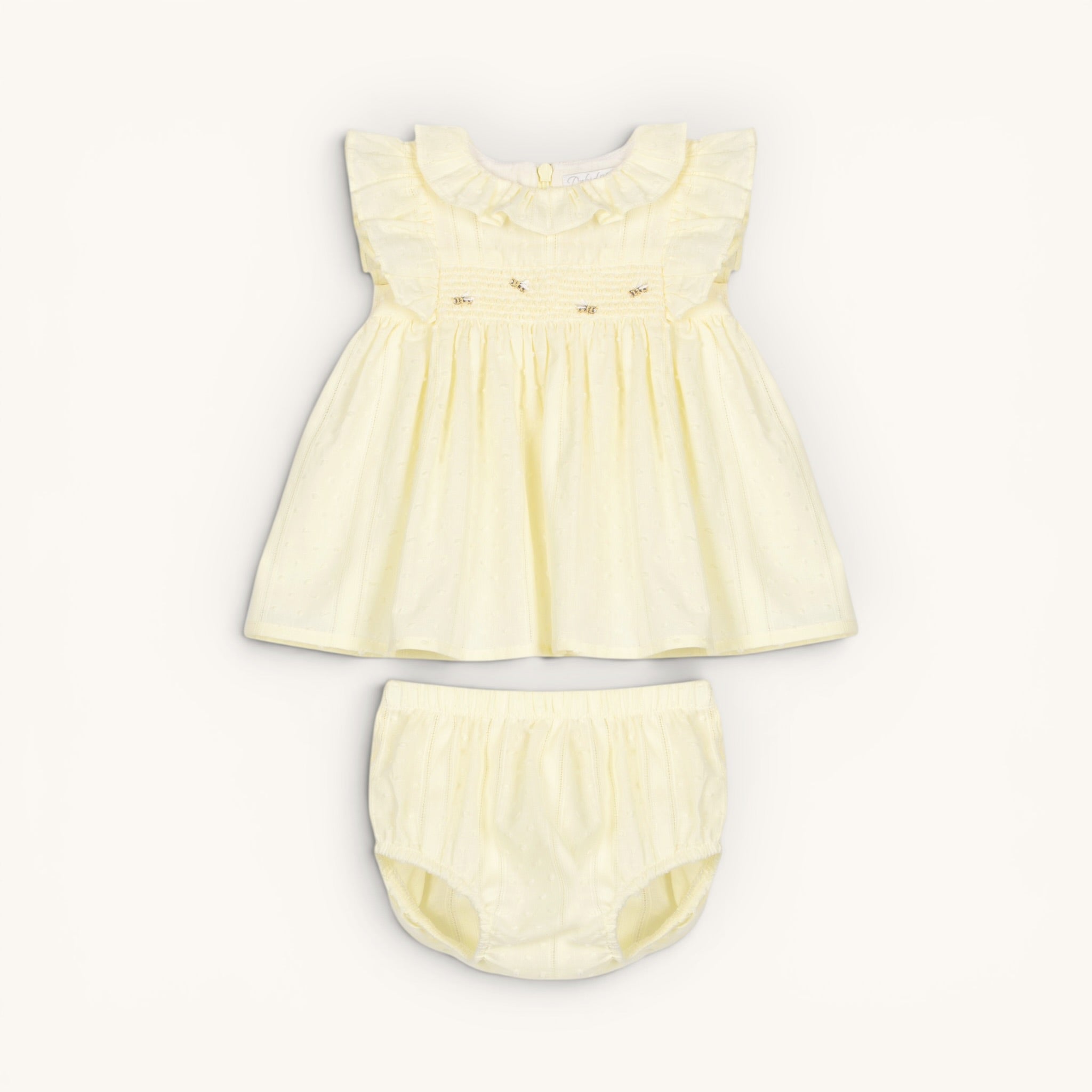 Mimosa Broderie Dress