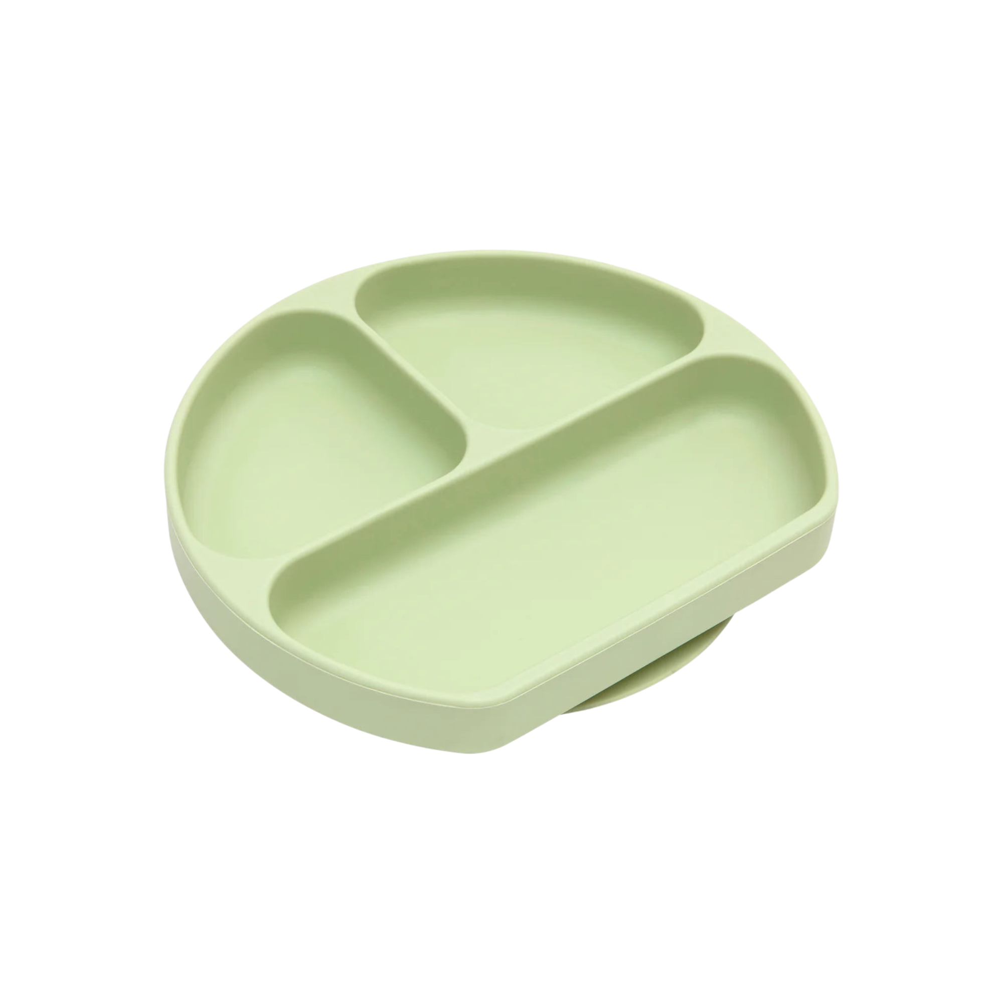 Silicone grip dish sage