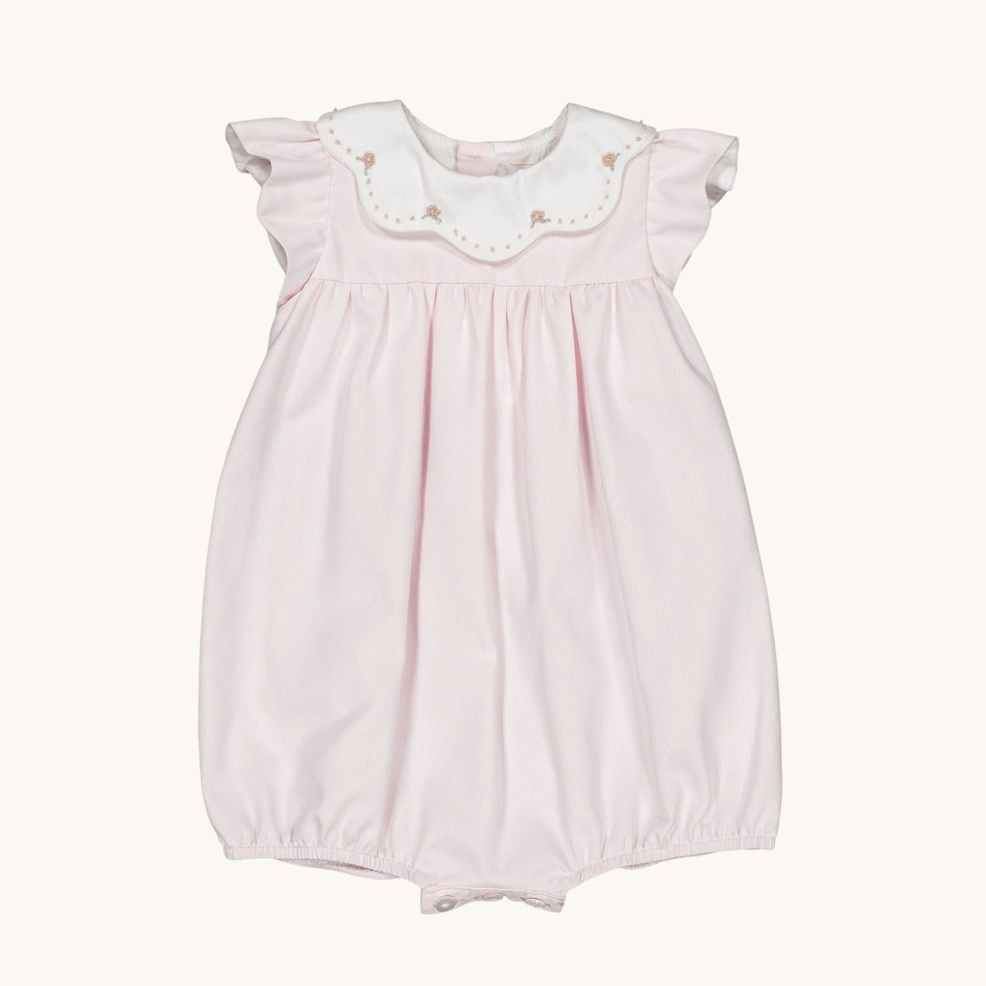 Charlotte bubble en piqué rose