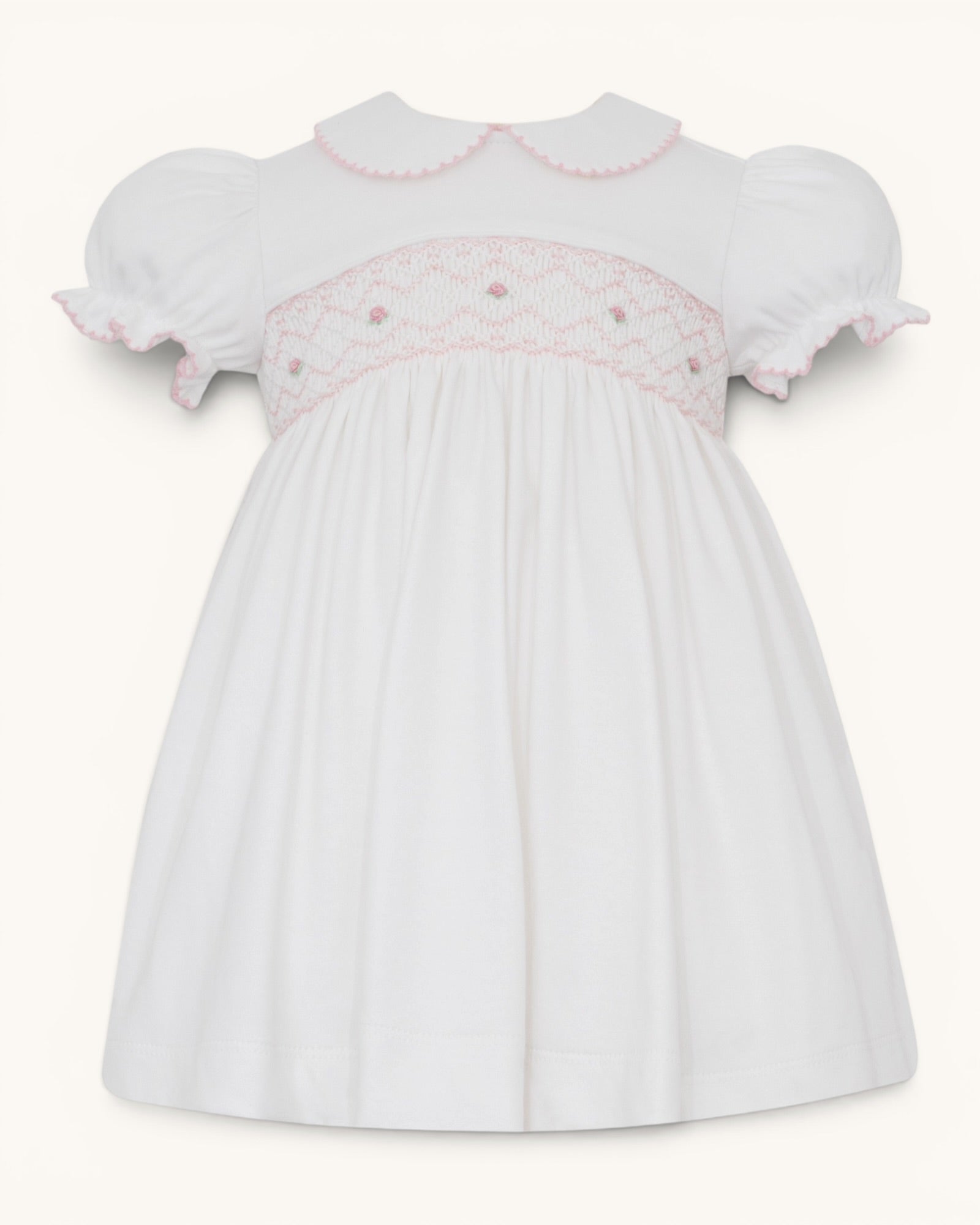 White knit dress - Alice