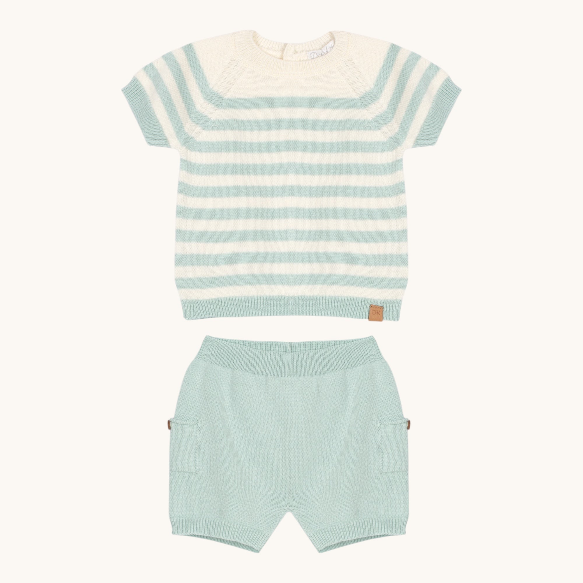 Mint Stripe Set
