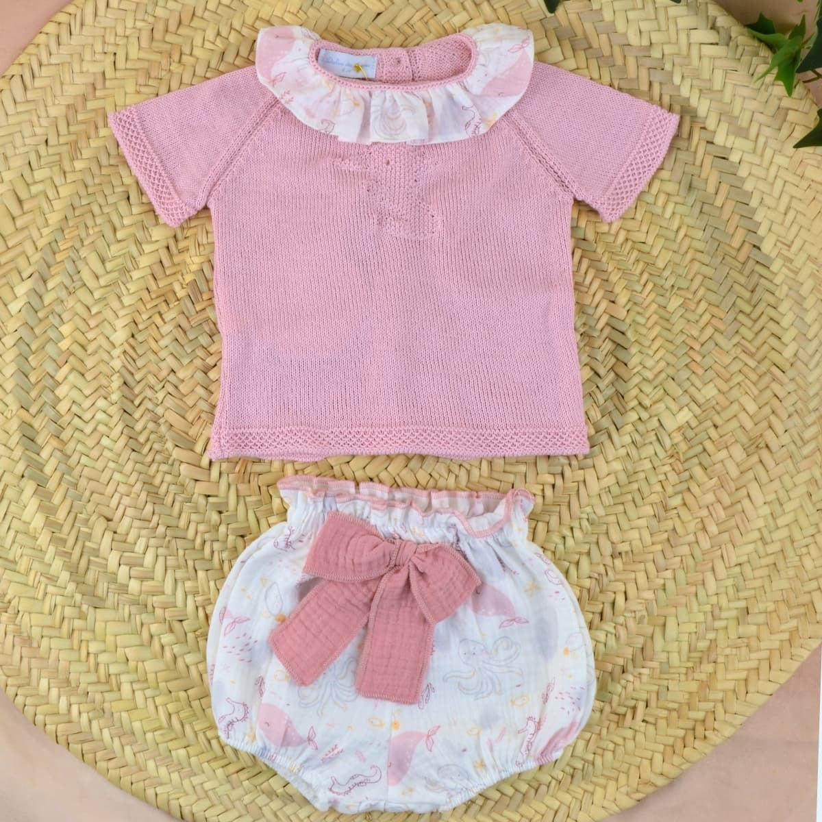 Conjunto Rosa viejo