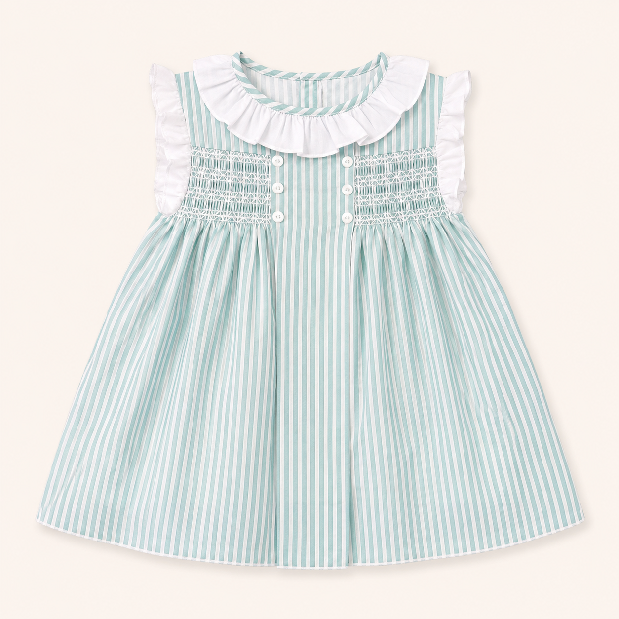 Vestido verde menta