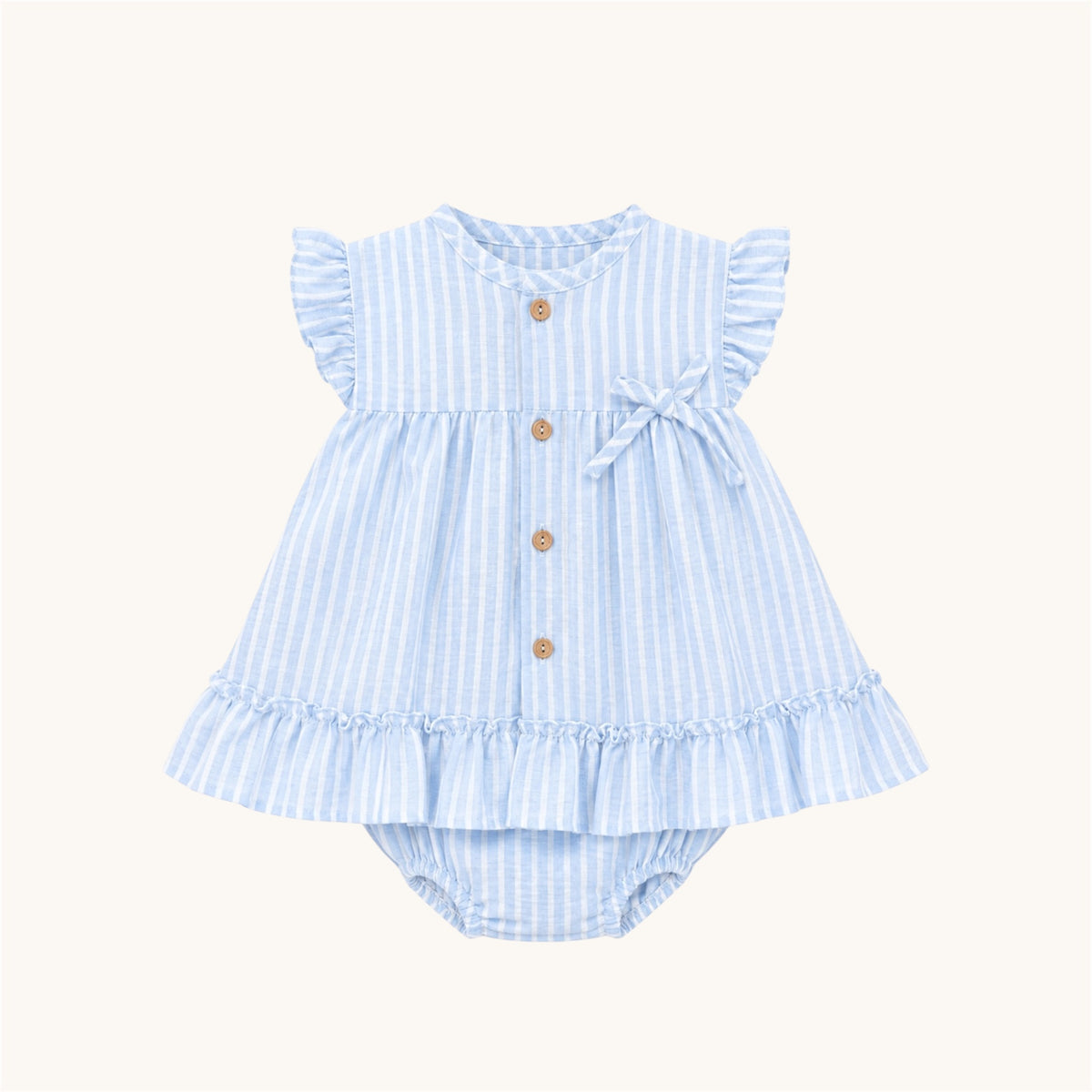 Sky blue dress