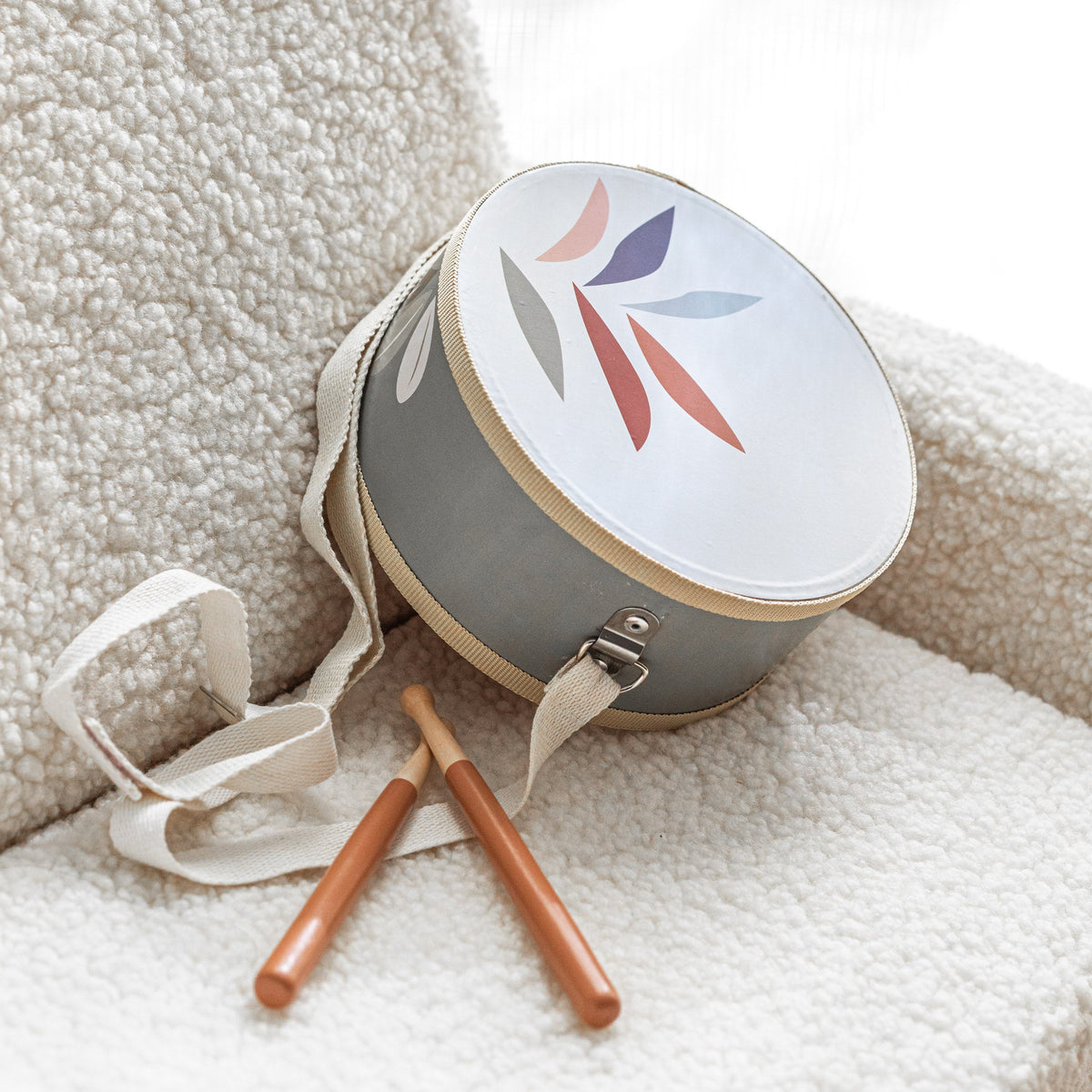 Drum with Adjustable Strap