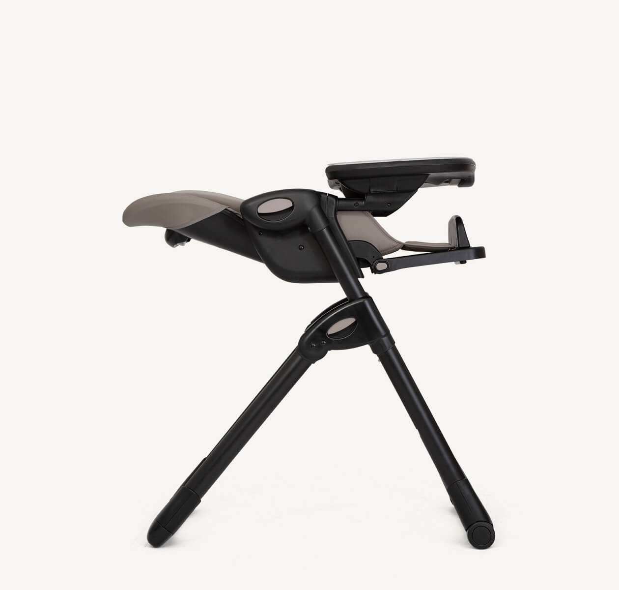 Silla de comer negra / Mimzy reclinable
