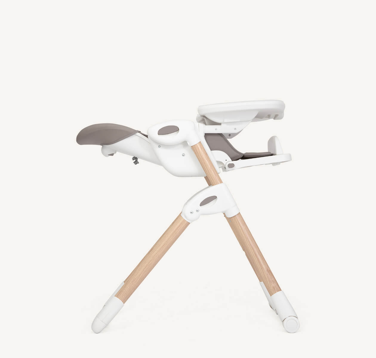Silla de comer tono madera / Mimzy reclinable
