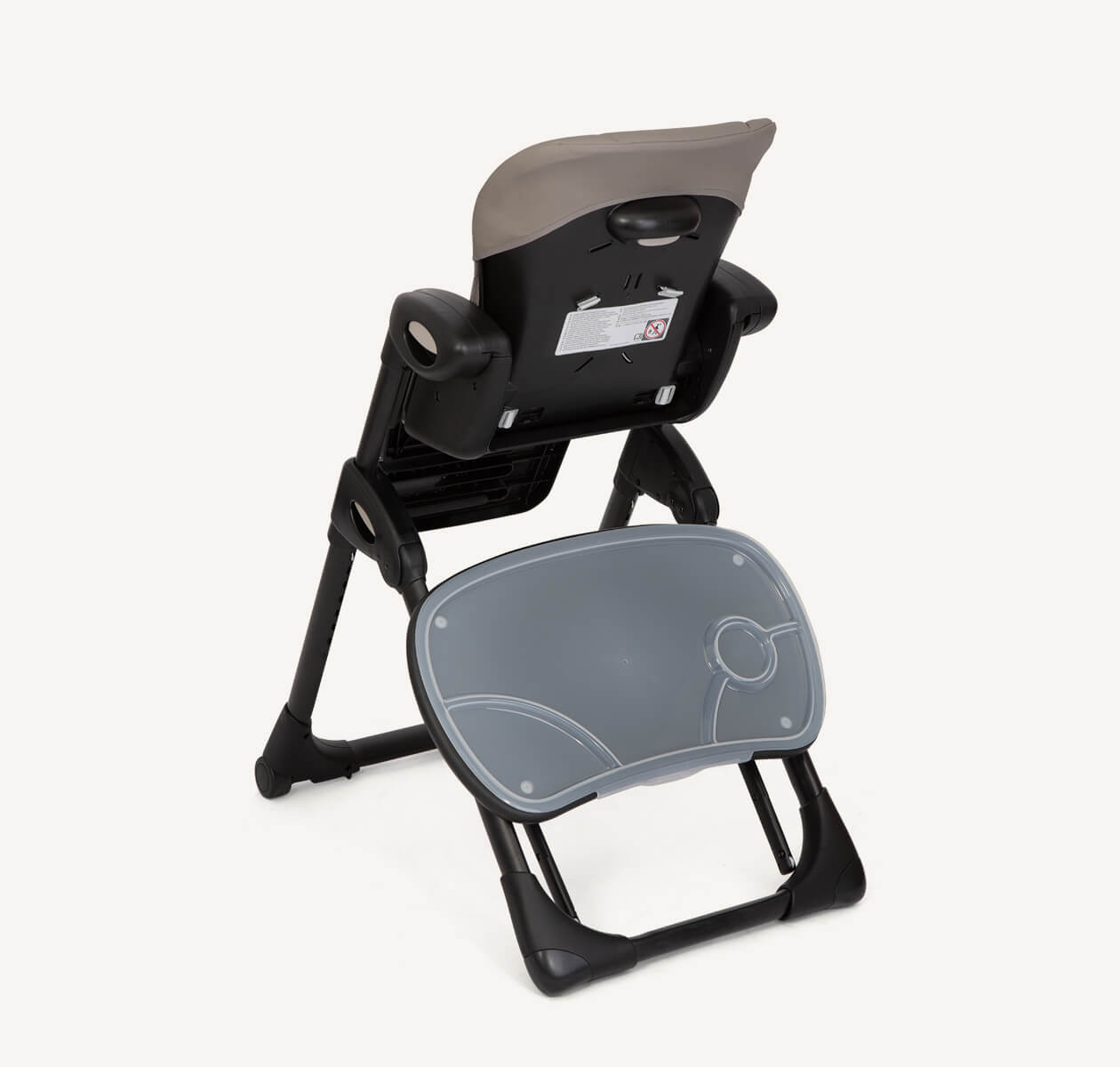 Silla de comer negra / Mimzy reclinable