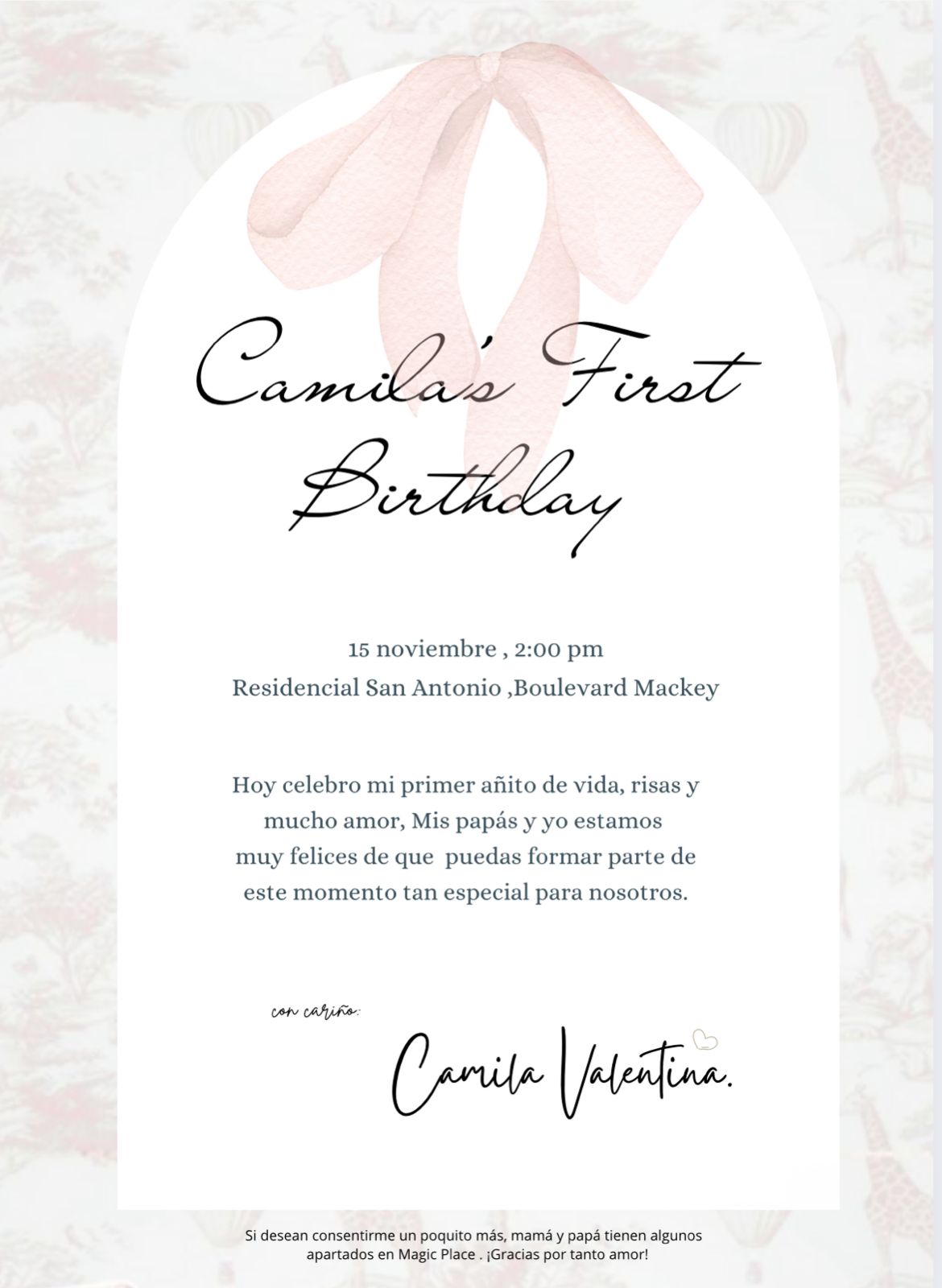 Apartado de Camila Valentina