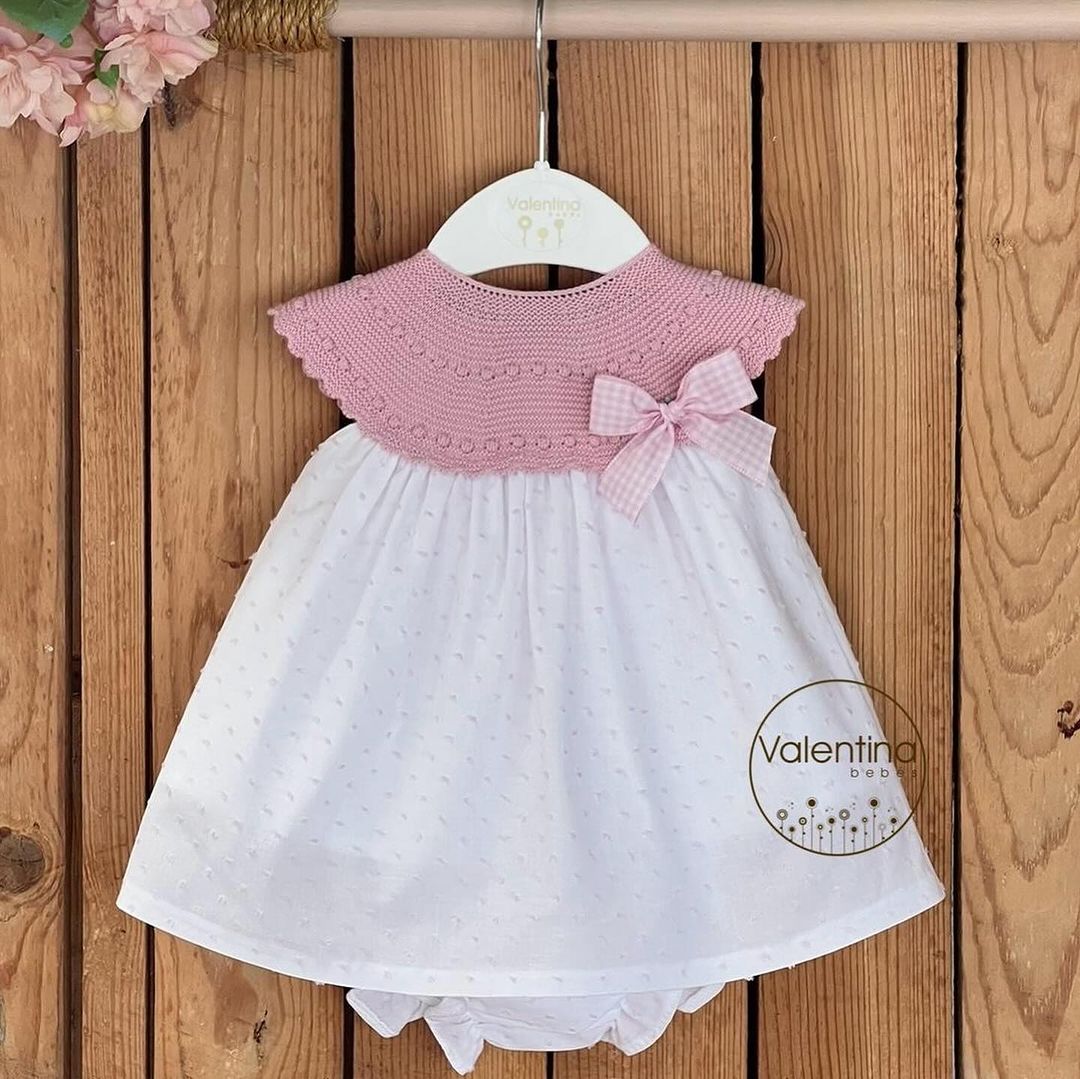 Vestido Ana Tricot con bordado