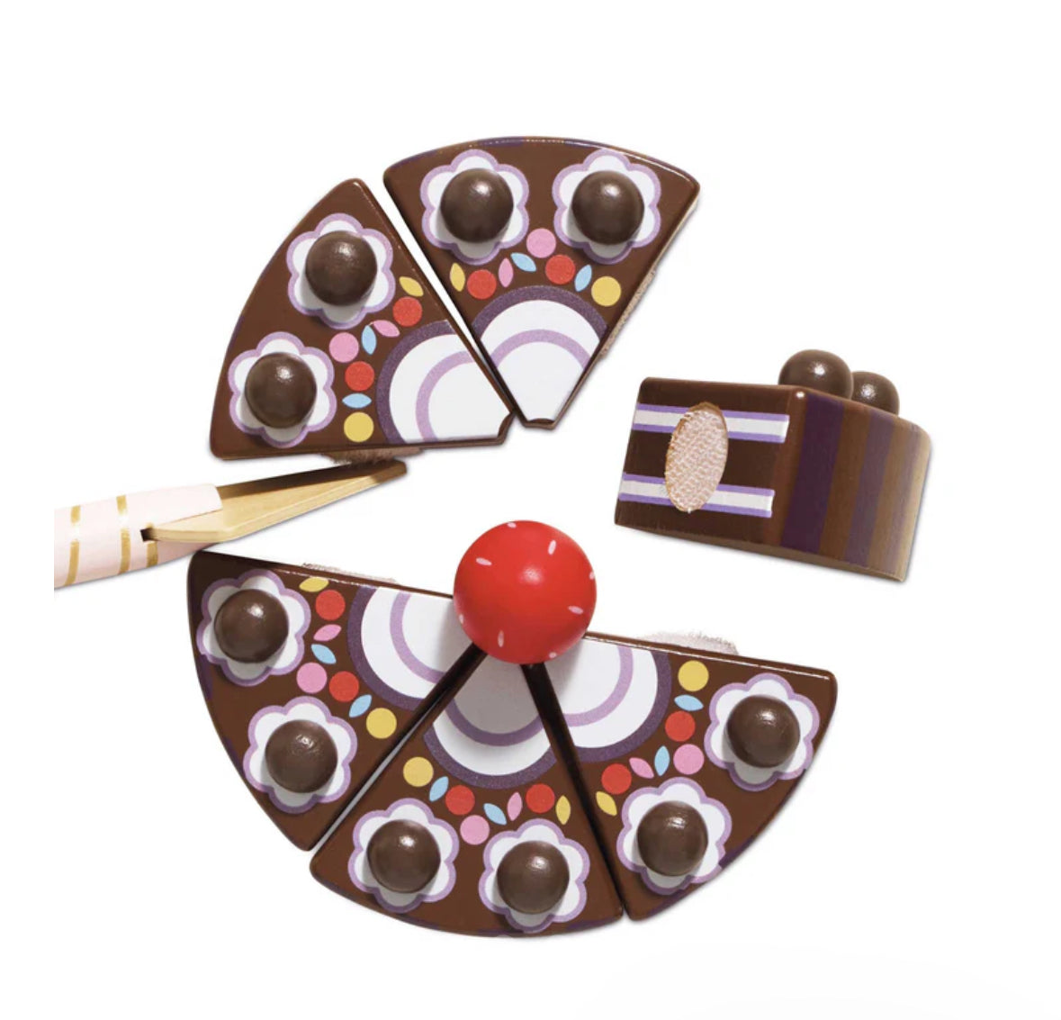 Choco Gateau Sliceable Cake