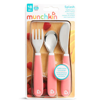 Splash™ Toddler Fork, Knife & Spoon Set