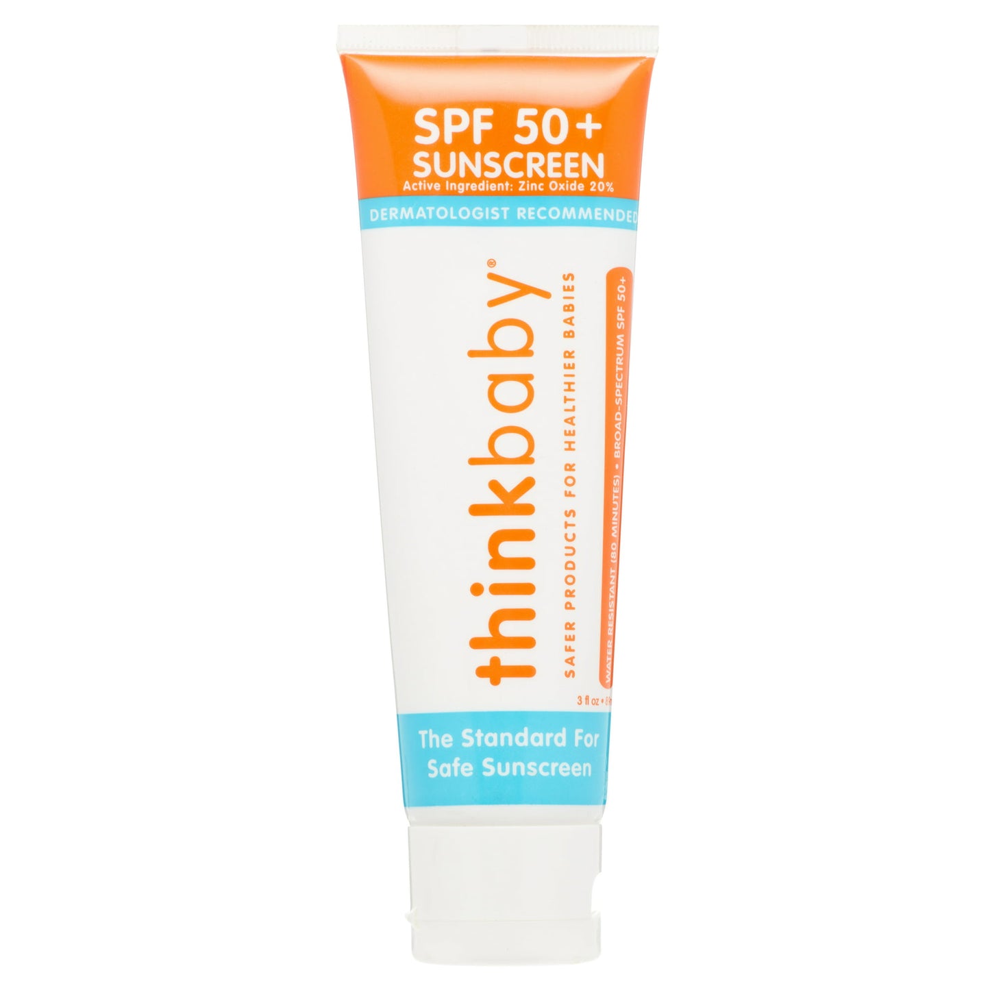 Thinkbaby Sunscreen, SPF 50, 3 Oz