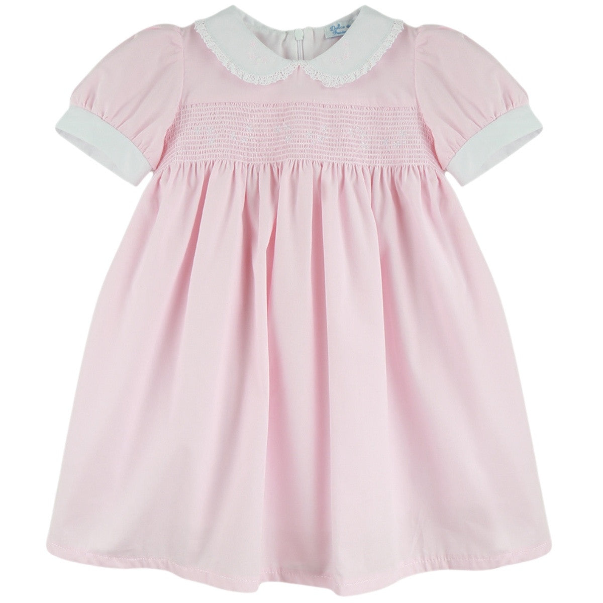 Vestido rosa pastel - 24m