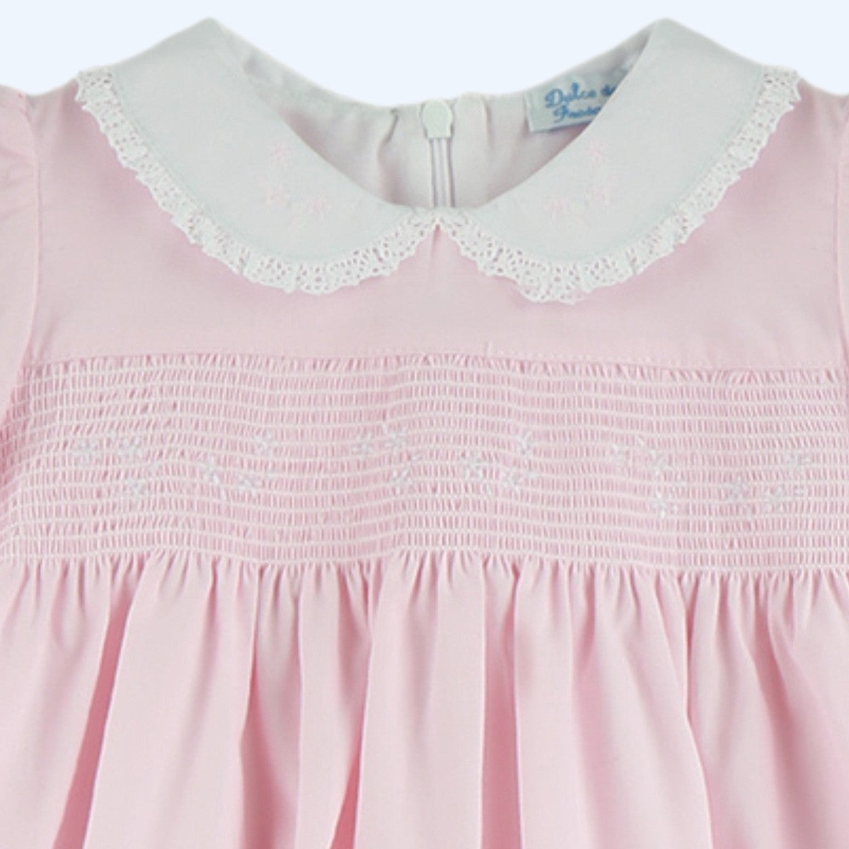 Vestido rosa pastel - 24m