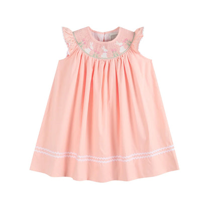 Bunny smocked dress