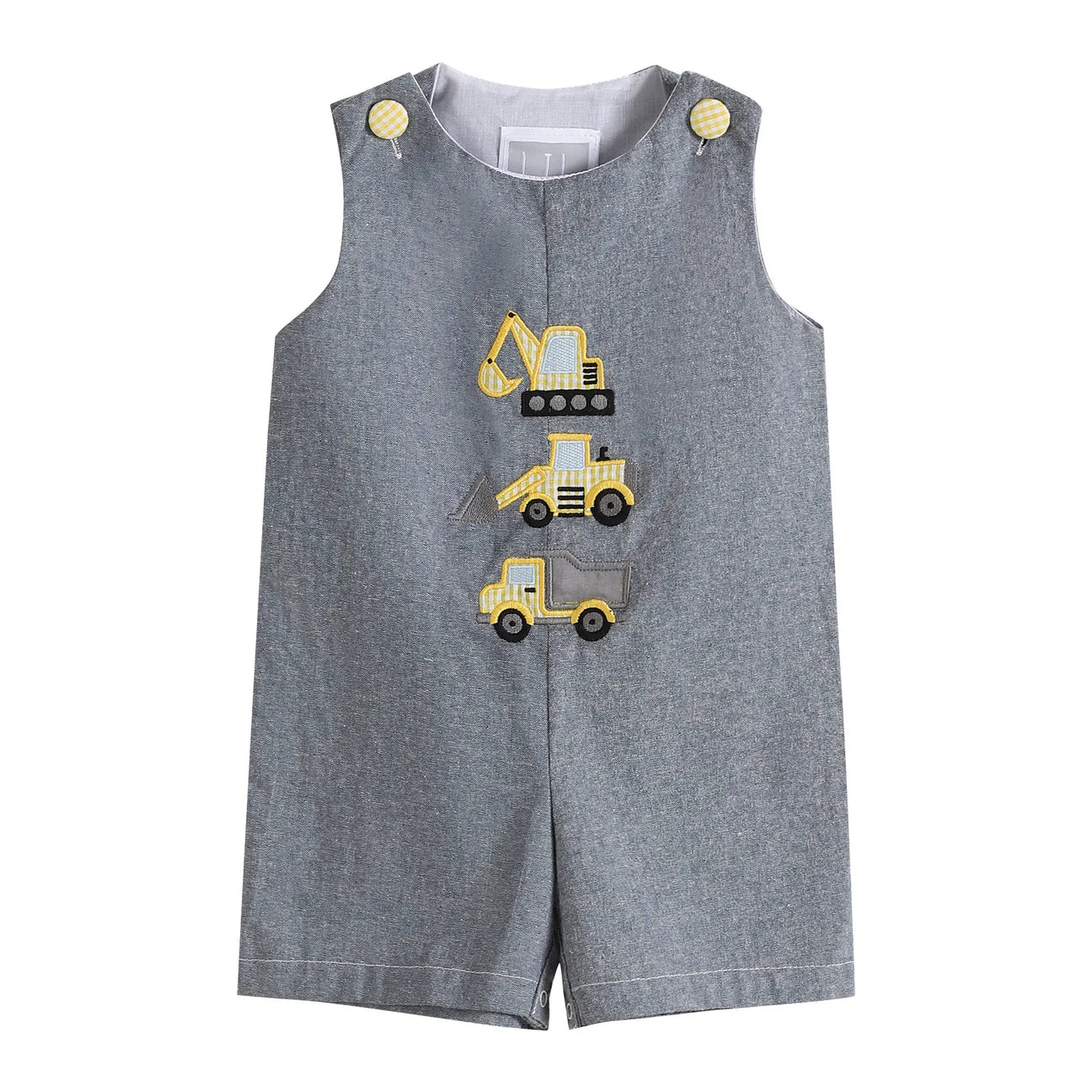 Gray Construction Shortalls