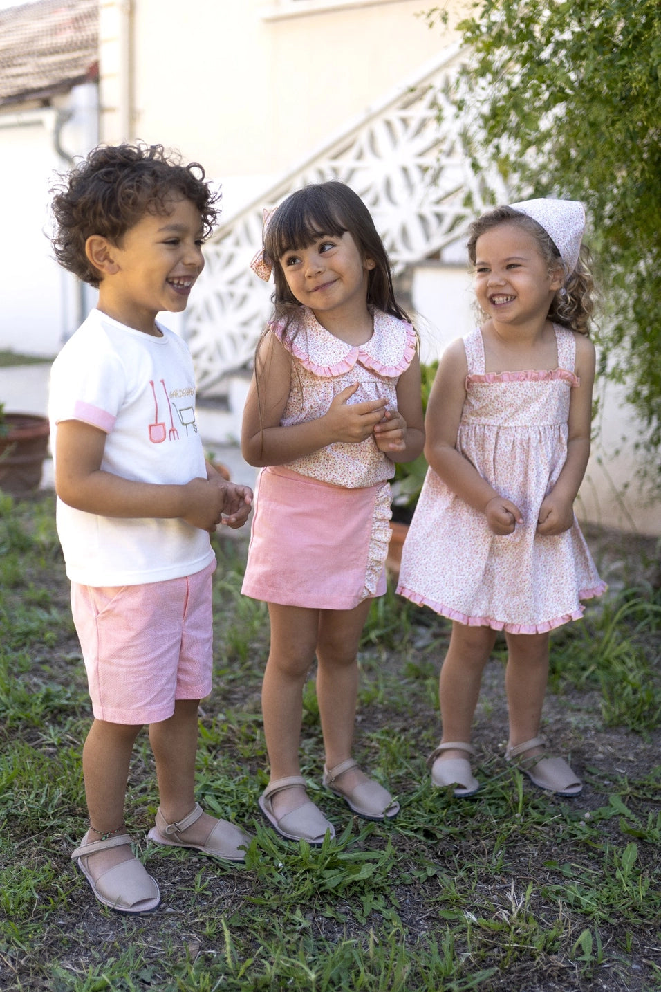 Calamaro Floral Skort set