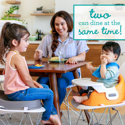 GROW-WITH-ME 4-IN-1 TWO-CAN-DINE FEEDING BOOSTER SEAT