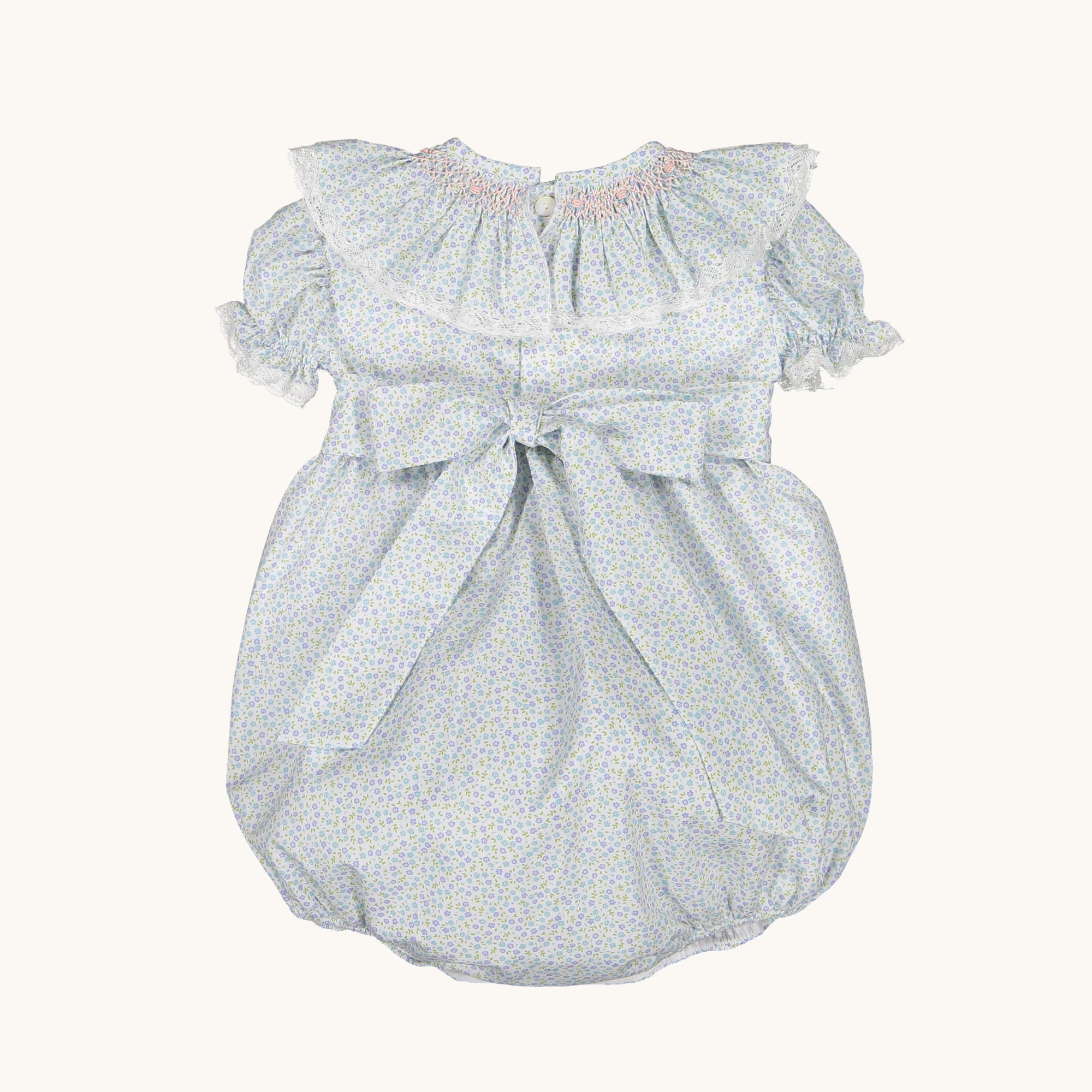 Blue blossoms Romper