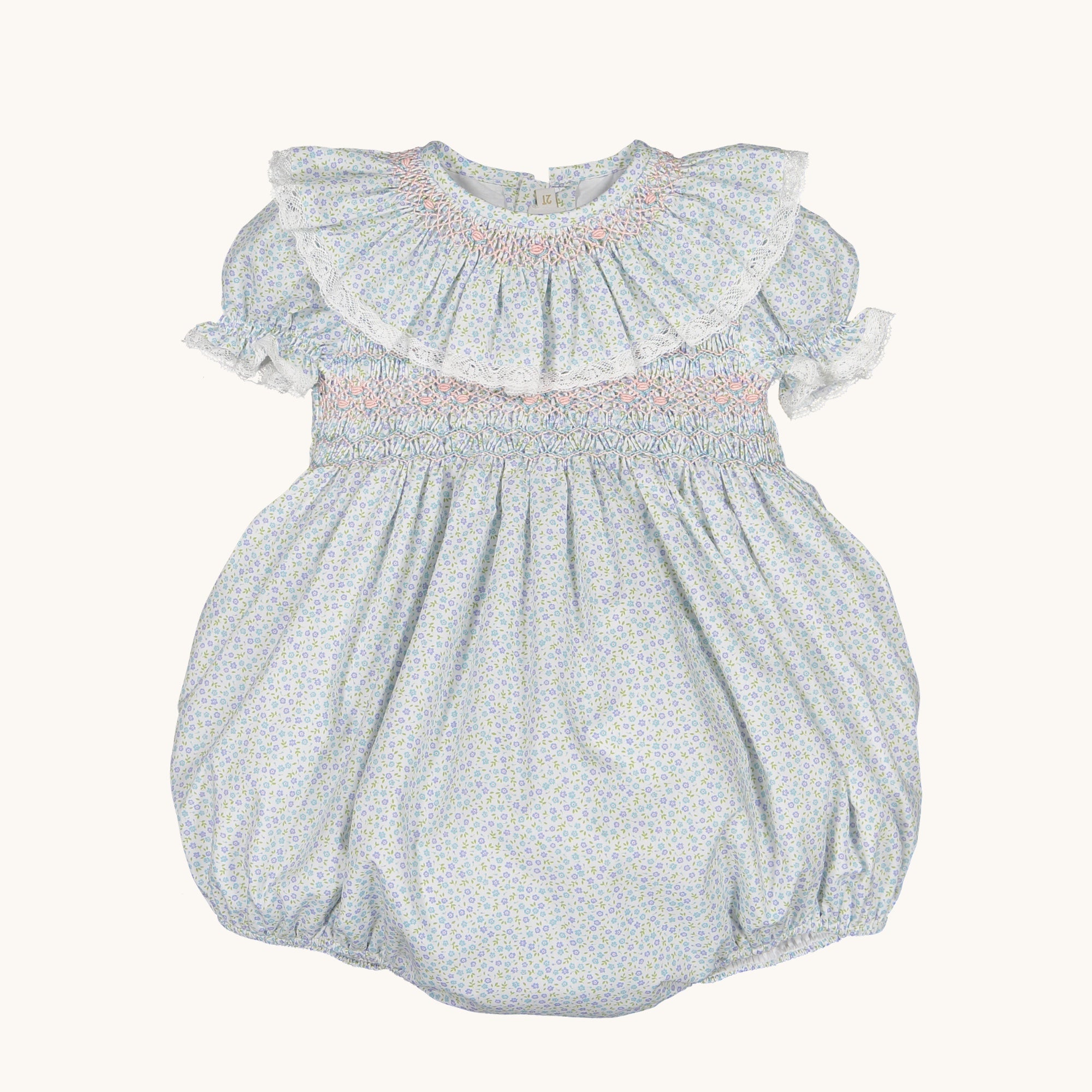 Blue blossoms Romper