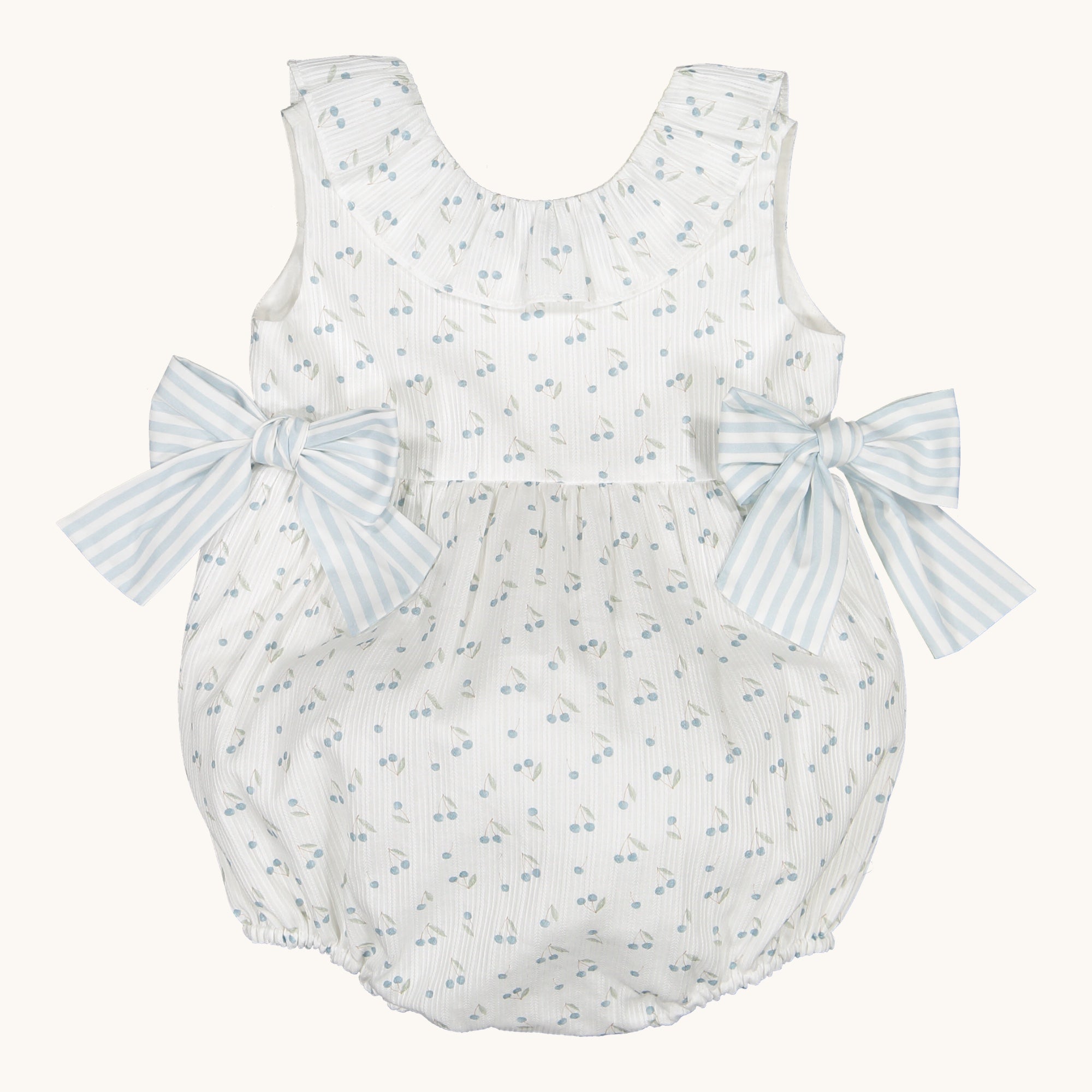 Blue cherries Romper