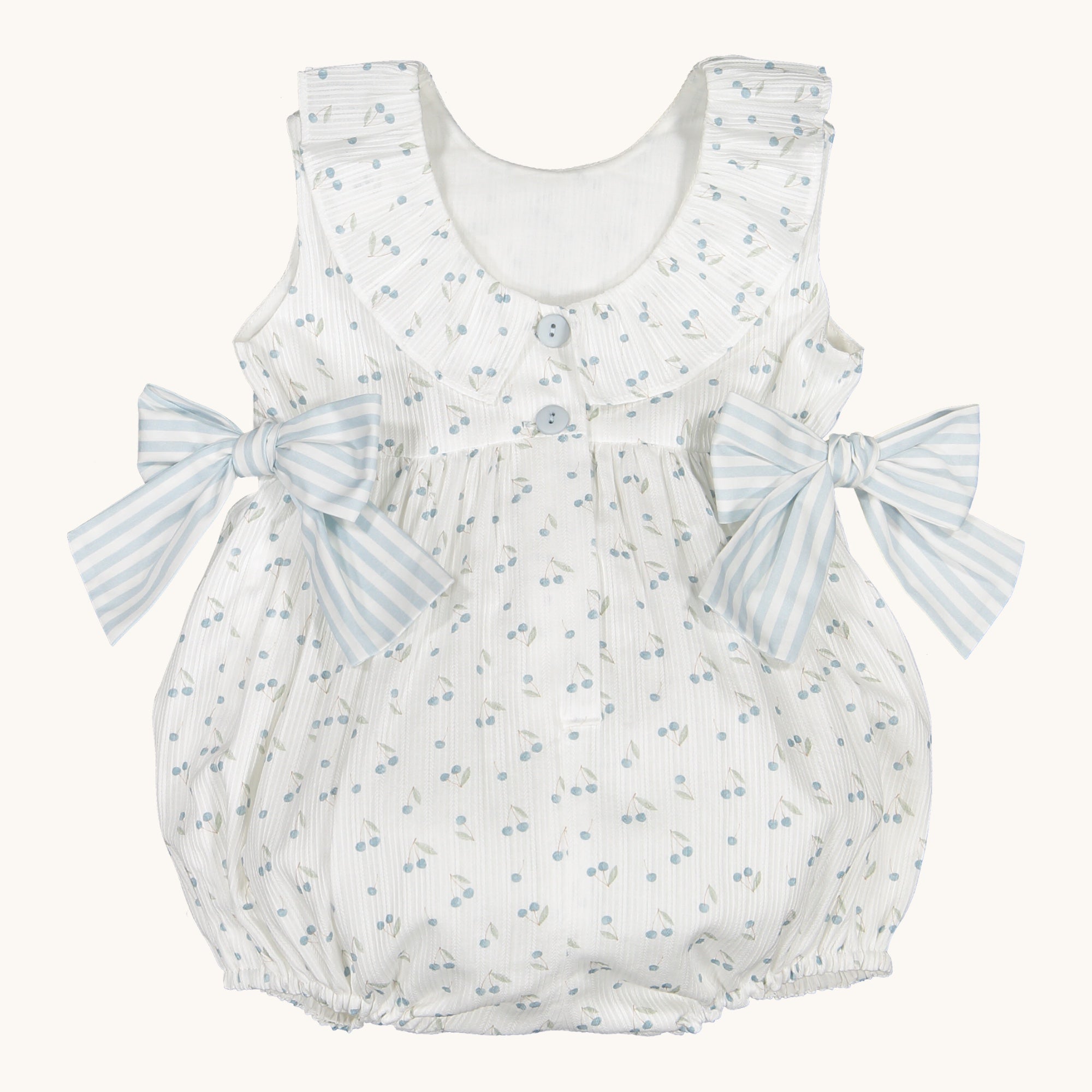 Blue cherries Romper