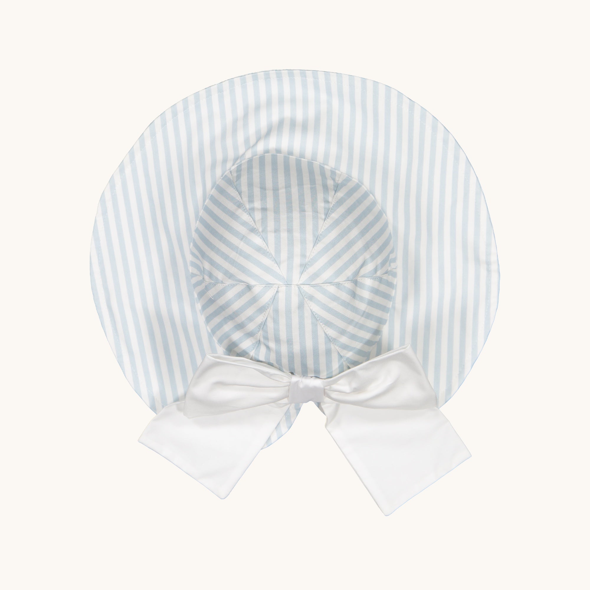 Blue Cherries Stripes Sunny Hat